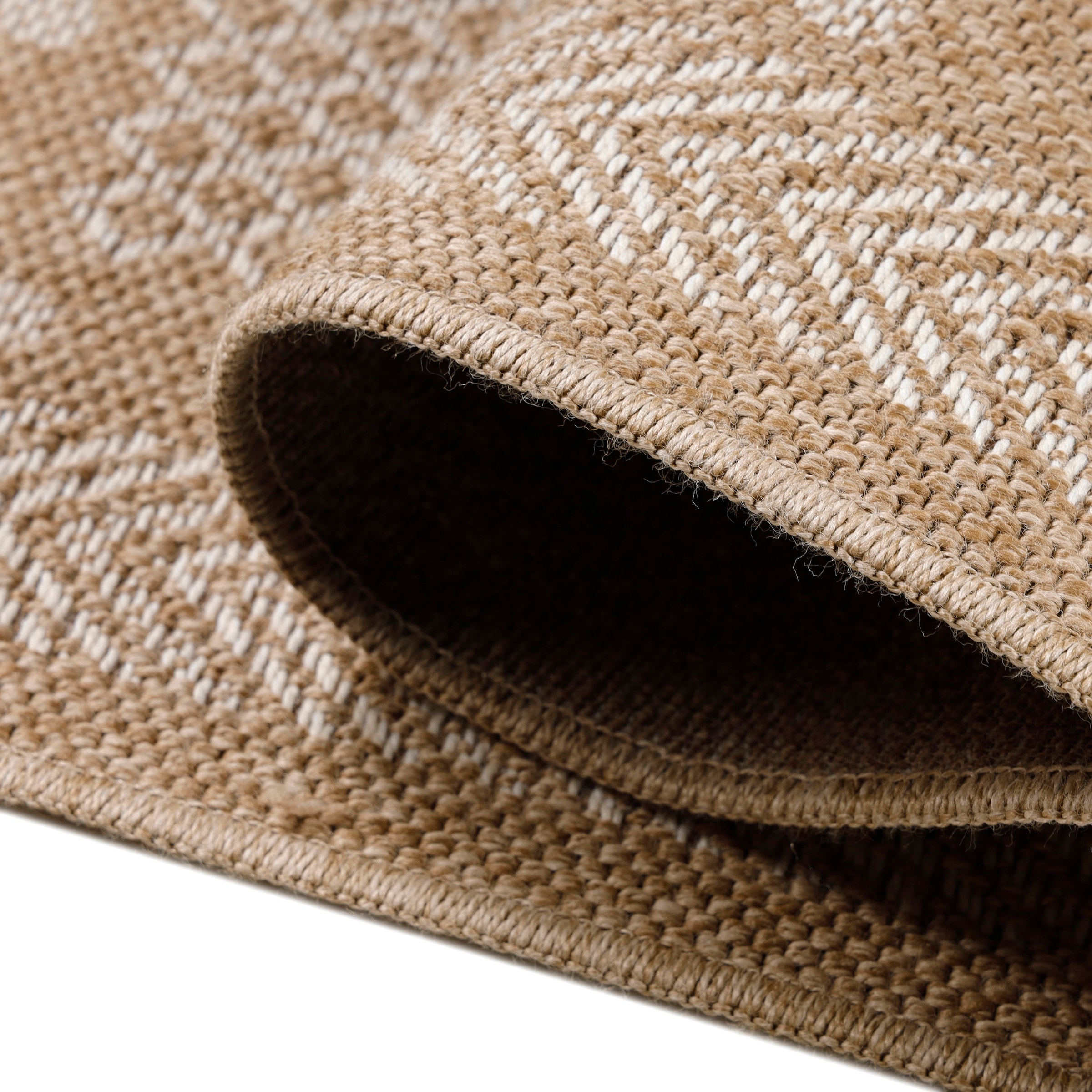 Ayyildiz Teppiche Outdoorteppich »DHAKA 8714«, rechteckig, 5 mm Höhe, Läufer / Pflegeleicht / Strapazierfähig / In- und Outdoor geeignet