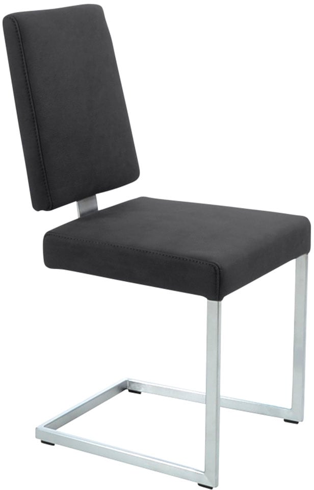 K+W Komfort & Wohnen Freischwinger, Microfaser Struktur 755, stabiles Hochk günstig online kaufen
