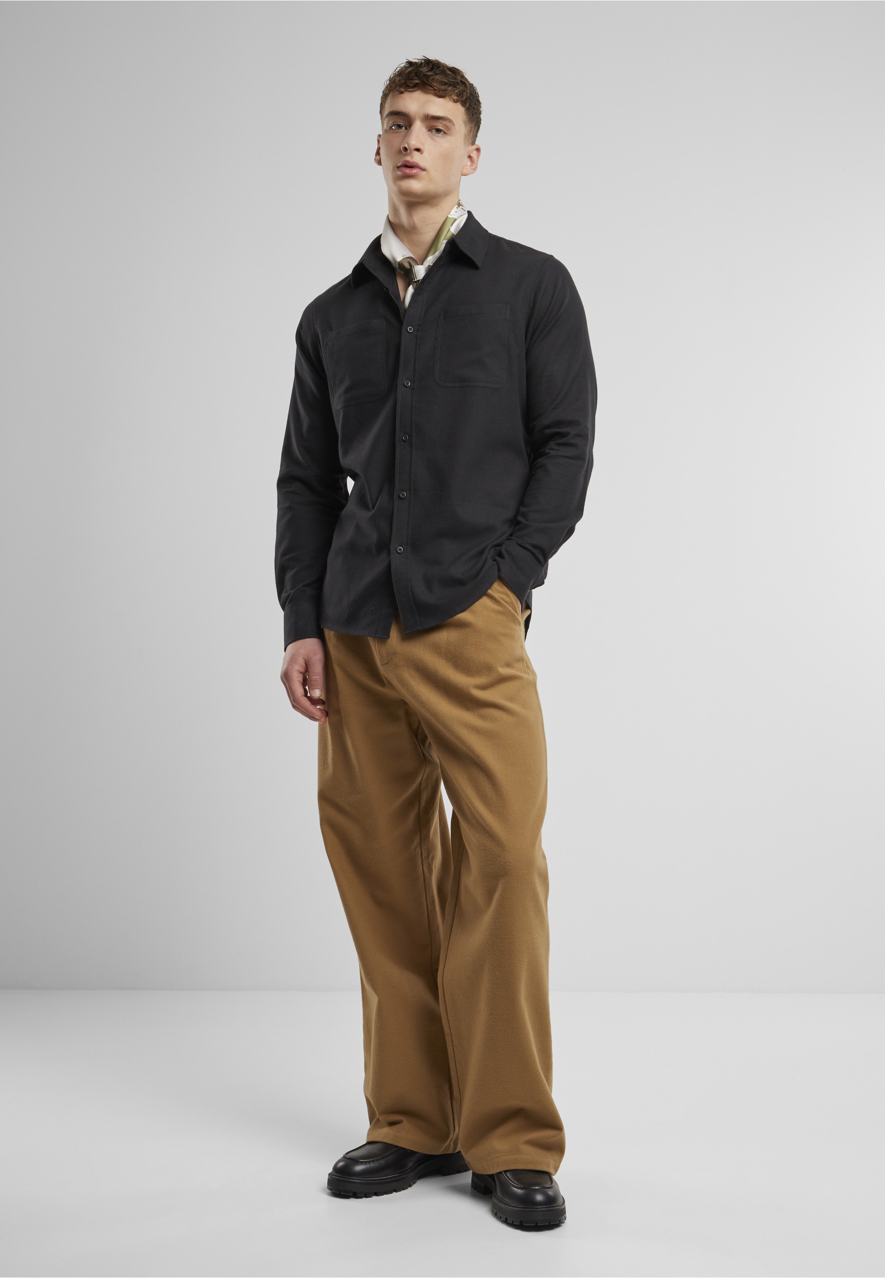 URBAN CLASSICS Flanellhemd »Urban Classics Herren Flanell Shirt« 1 Stk.