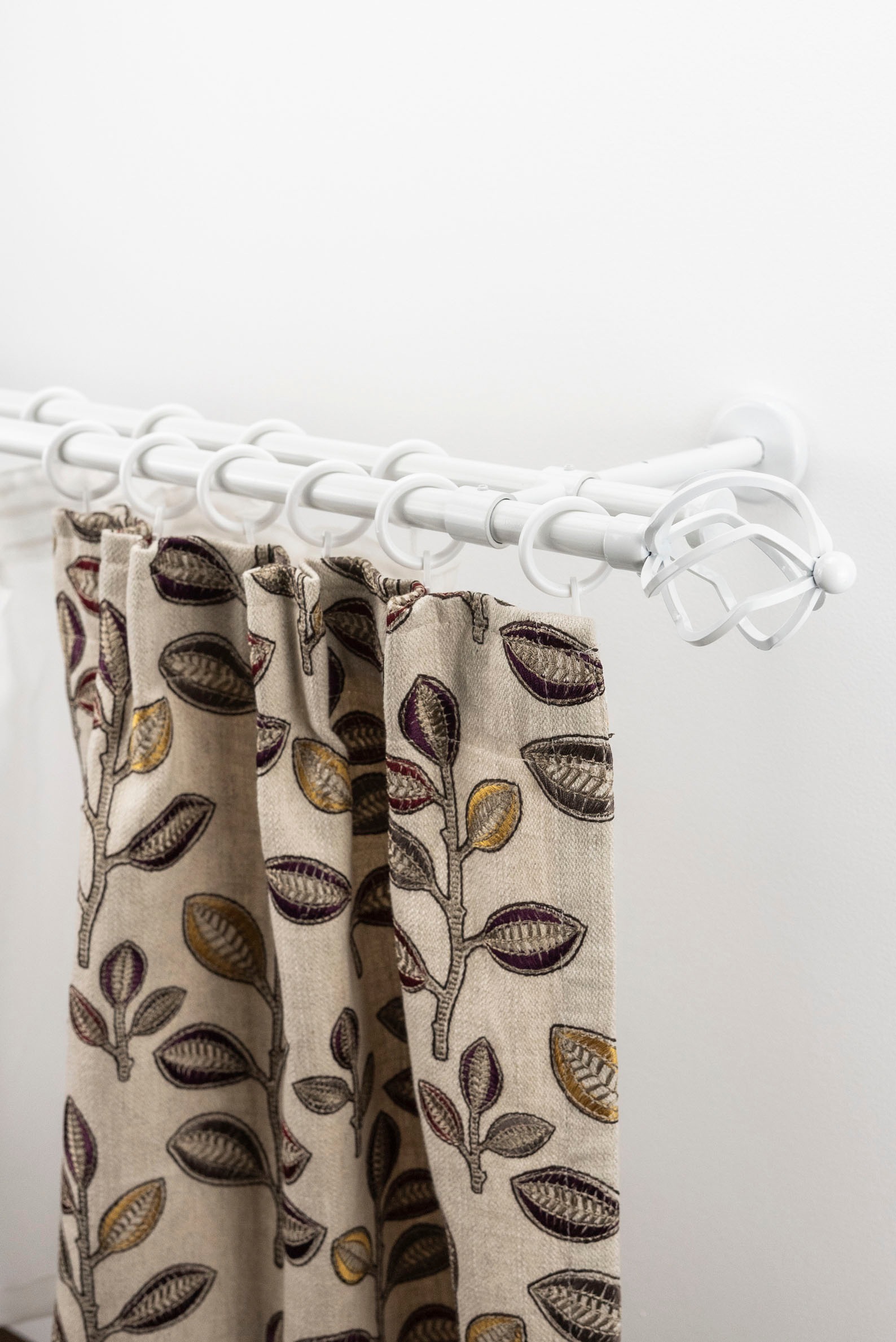 GARESA Gardinenstange »RUSTIKA« Ø 16 mm 2 läufig-läufig Wunschmaßlänge;Träg günstig online kaufen