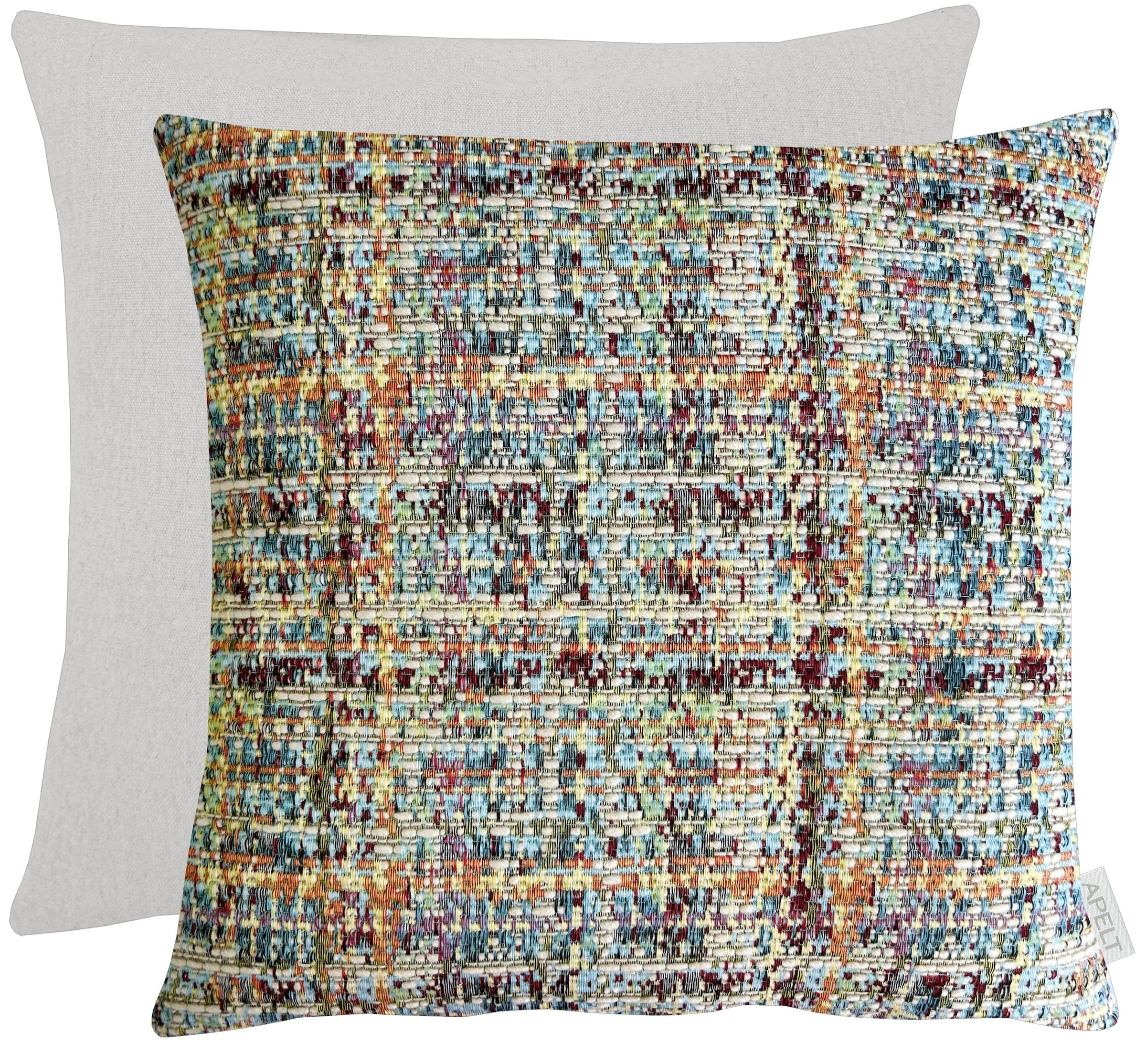 APELT Kissenhülle »Chalet« Rückseite Strukturuni / Wendekissen