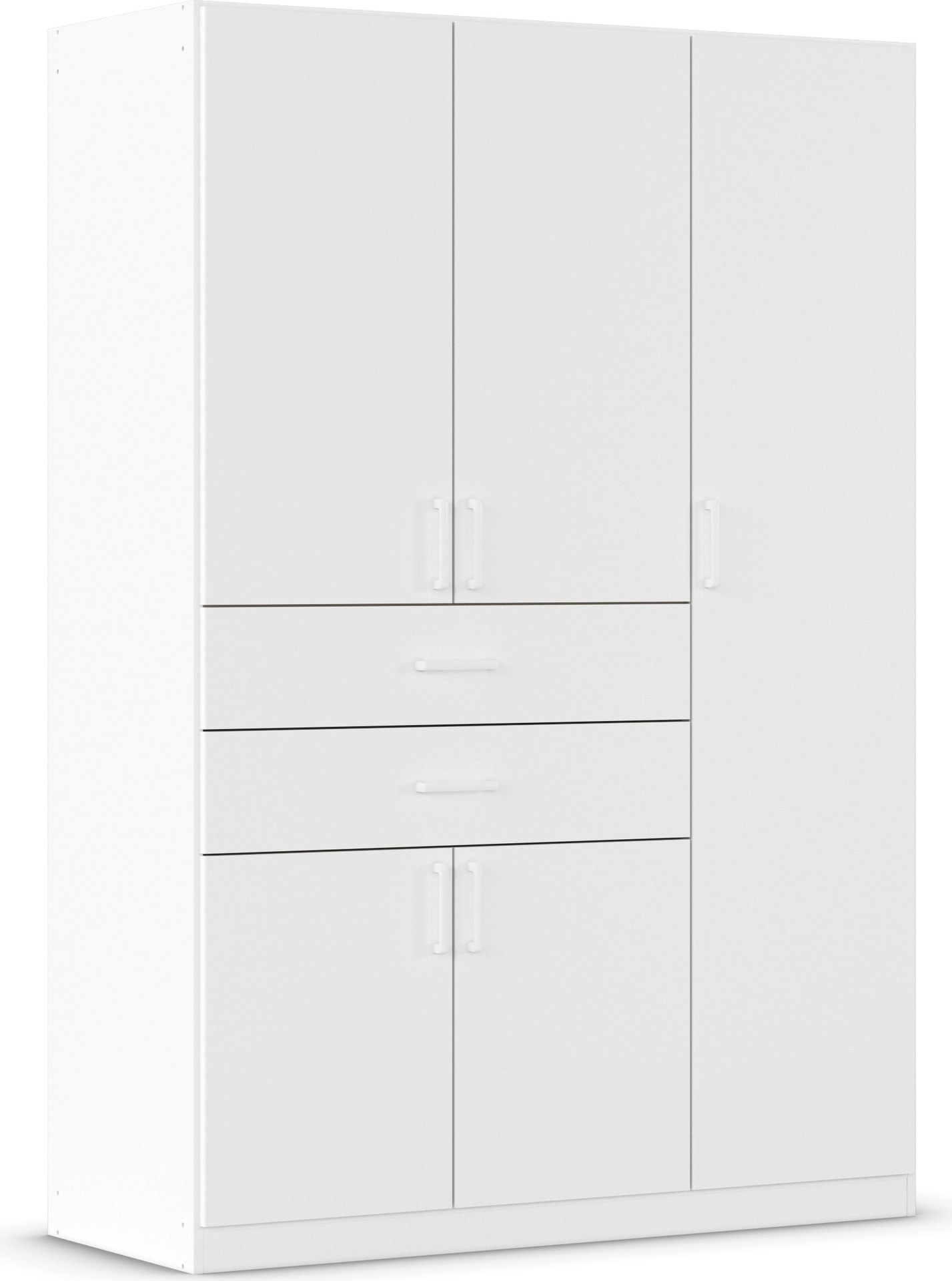 rauch Drehtürenschrank »Kleiderschrank Schrank Garderobe MAIKA mit Dekor-Front«, 2 Schubladen, in verschiedenen Breiten, Höhen, Farben, MADE IN GERMANY