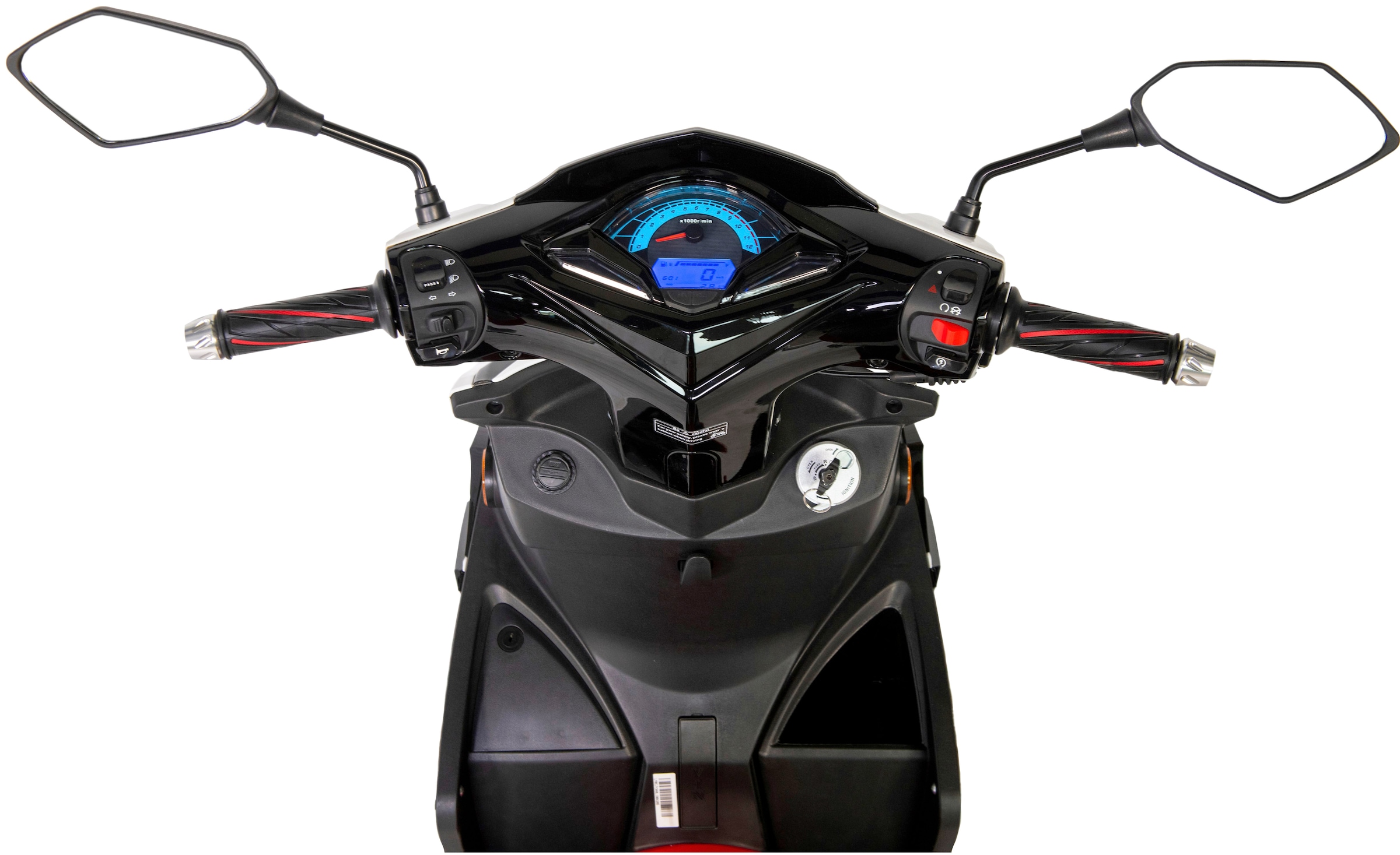 GT UNION Motorroller »Striker 125« 124,6 cm³ 85 km/h Euro 5 8,84 Set, mit Topcase,  Luftgekühlter Motor