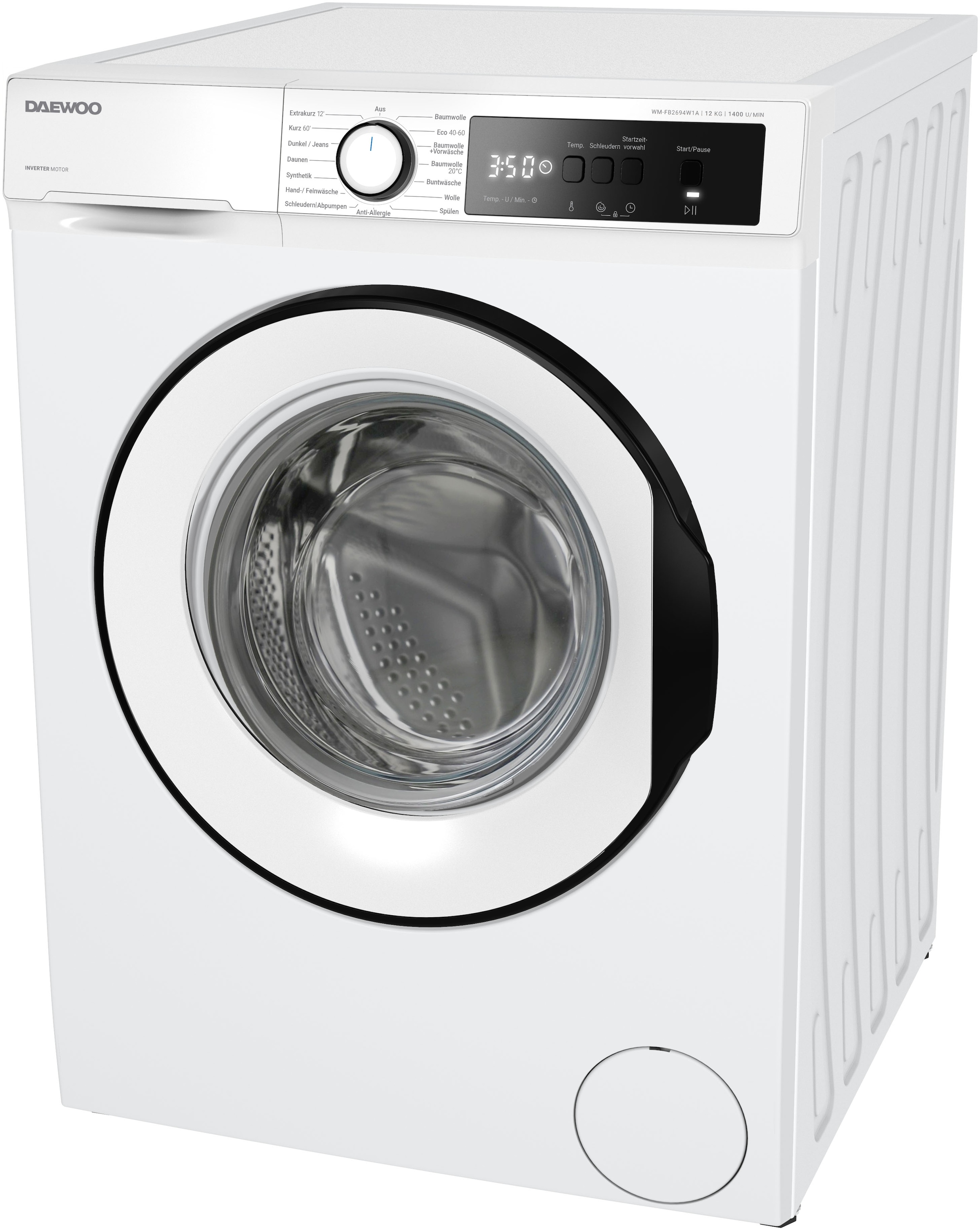 Daewoo Waschmaschine »WM-FB2694W1A-DE«, 12 kg, 1400 U/min