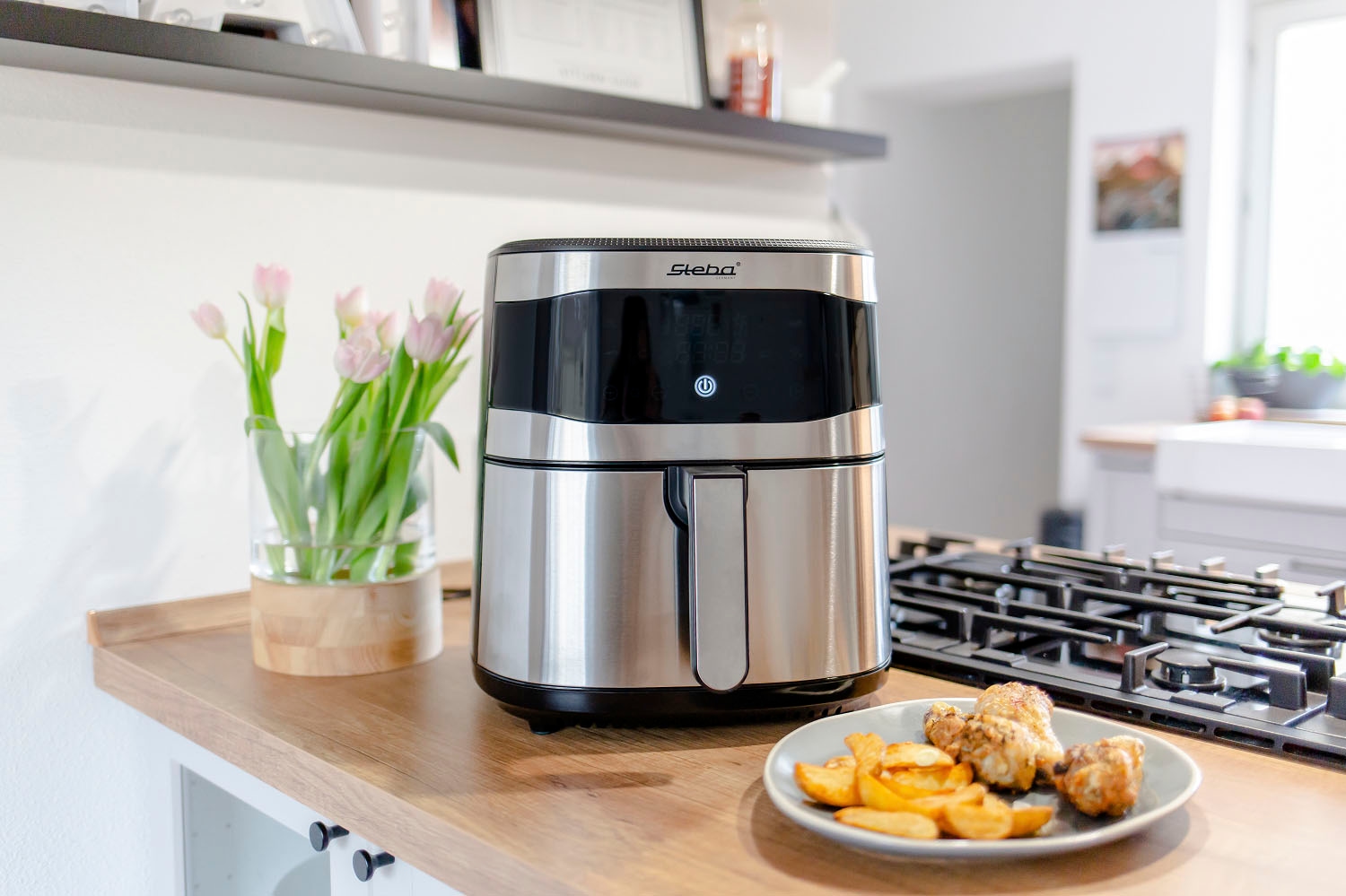 Steba Heißluftfritteuse »HF 8000 Family«, 1800 W, Fassungsvermögen 8 l