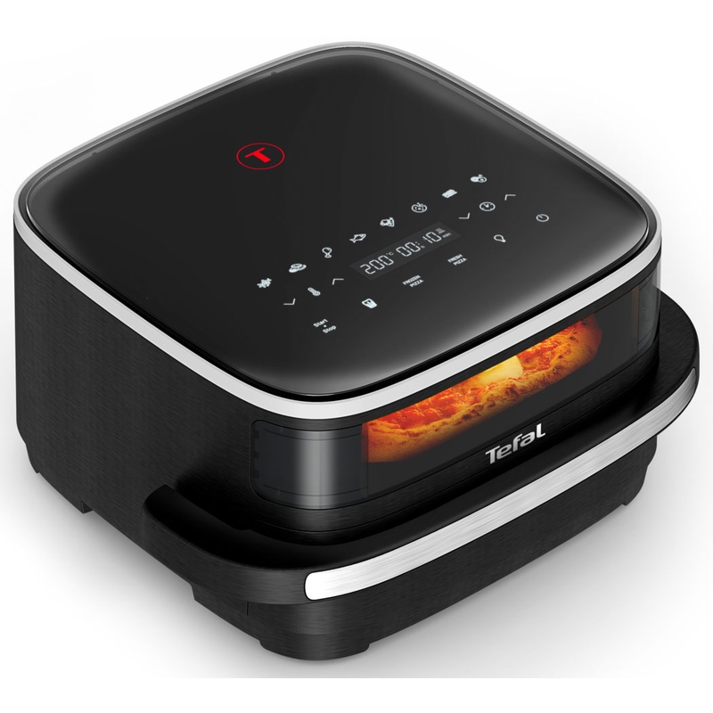 TEFAL Heißluftfritteuse »FW4018 Easy Fry XL Surface mit Pizzabackfunktion« 2200 W Extra-Crisp-Technologie, spart Zeit und Energie, Sichtfenster,...