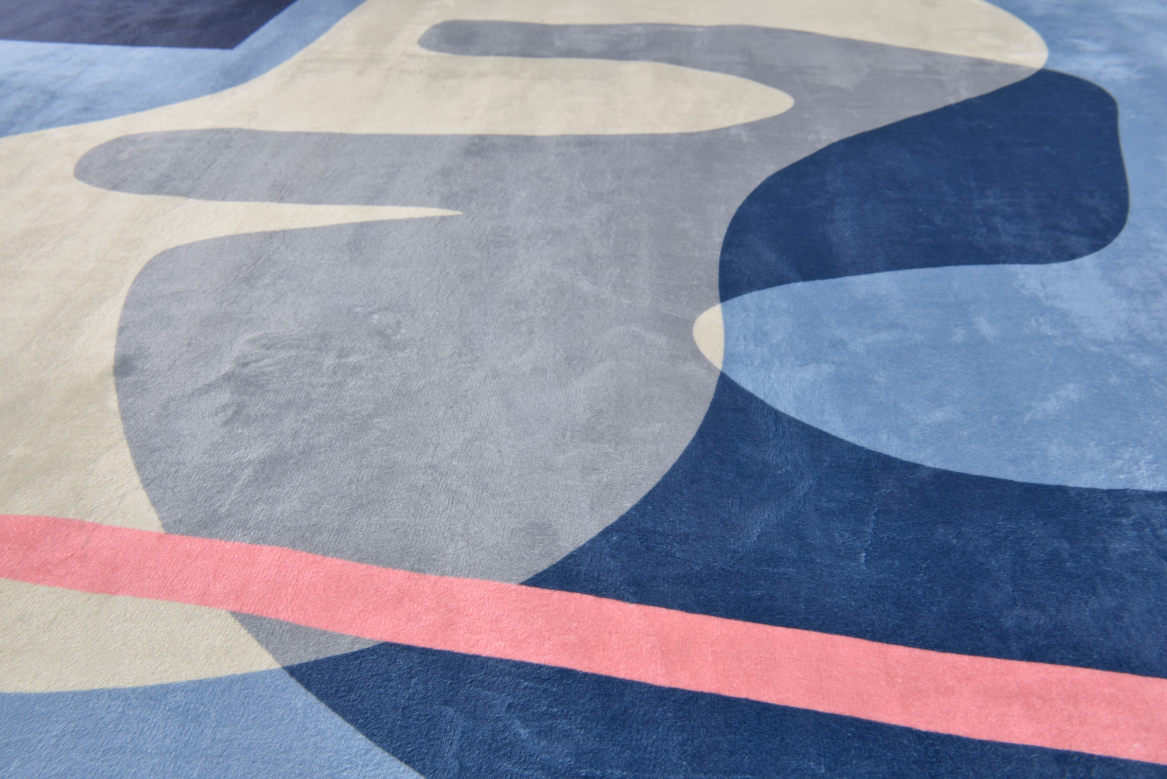 TOM TAILOR HOME Teppich »Shapes - FIVE«, rechteckig, 5 mm Höhe, Kurzflor, bedruckt, modernes Design
