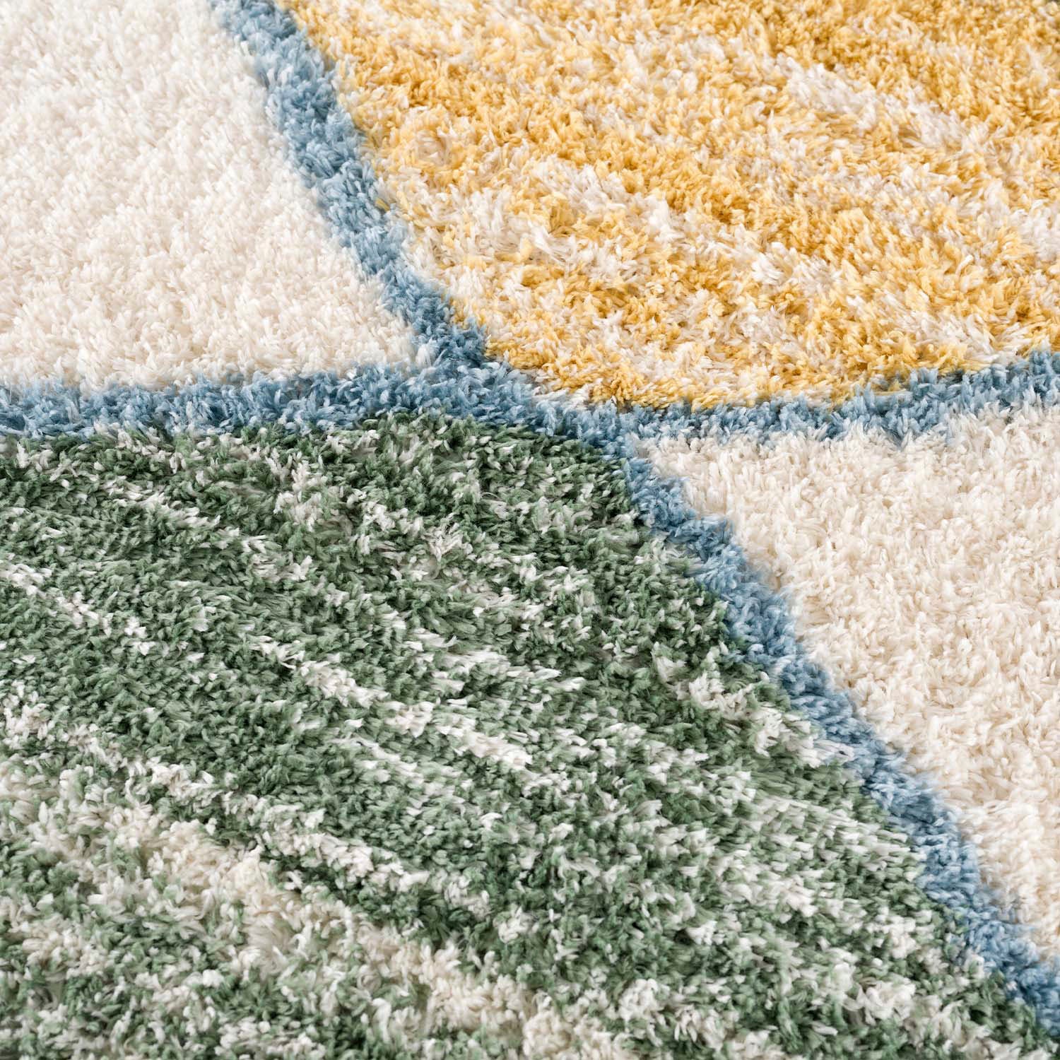 Carpet City Hochflor-Teppich »Pulpy 557«, rechteckig, 30 mm Höhe, besonders weich, Ethno Look, ideal für Wohnzimmer & Schlafzimmer