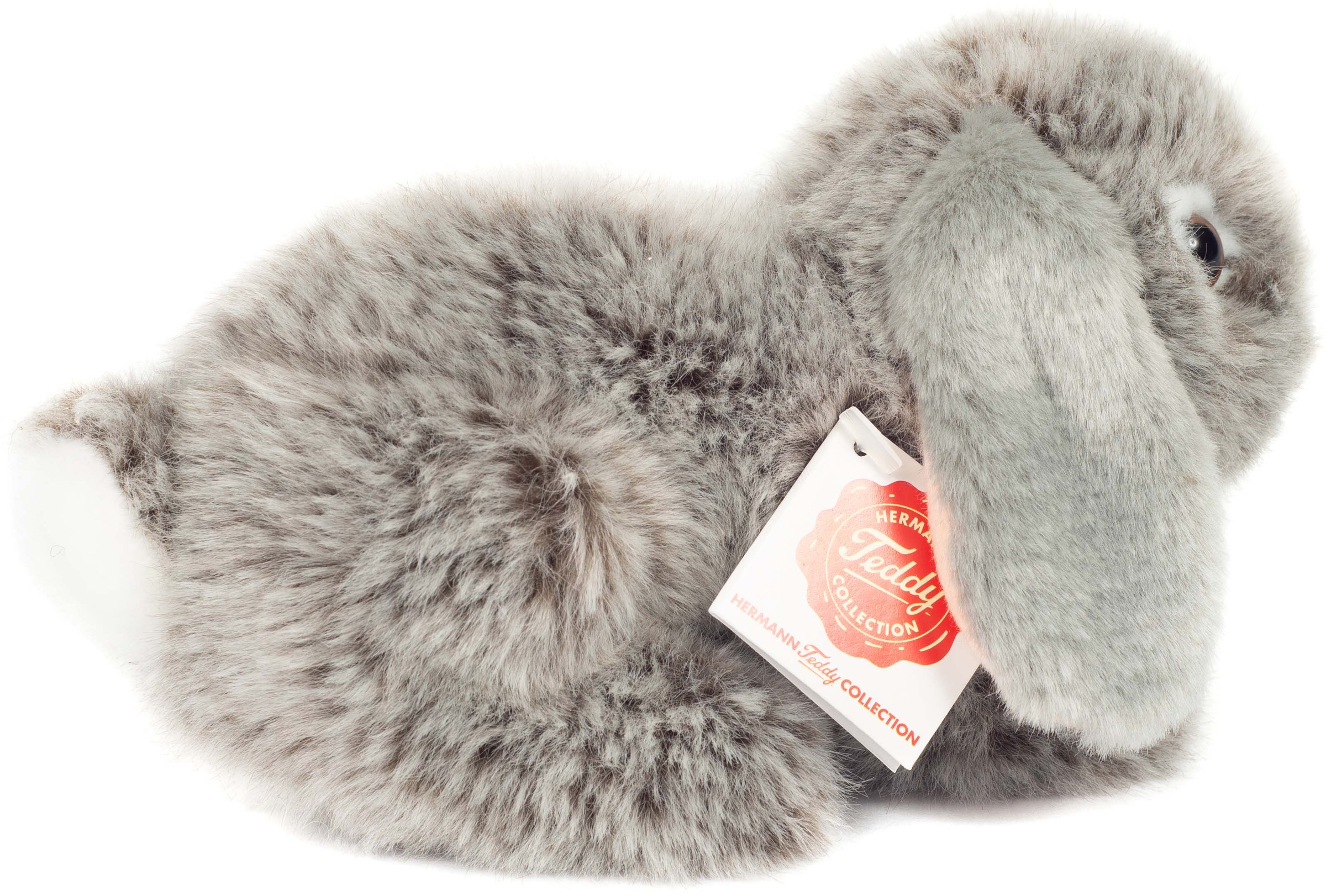 Teddy Hermann® Kuscheltier »Widderkaninchen 18 cm, grau«, zum Teil aus recyceltem Material