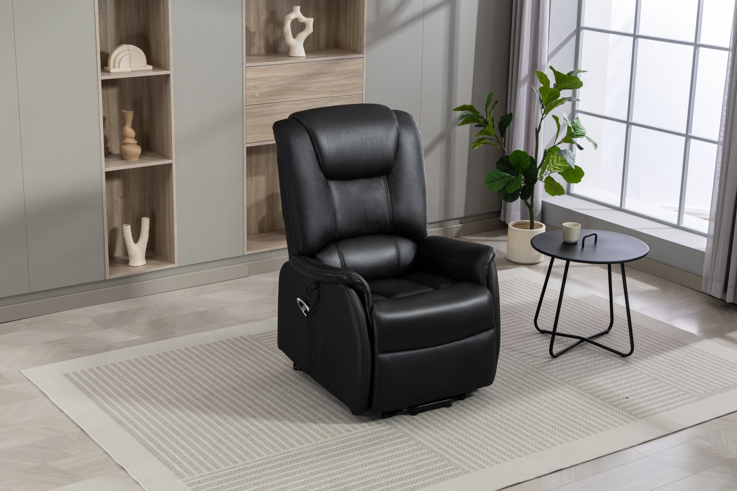 Duo Collection TV-Sessel »Messina XXL bis 150 kg belastbar, mit elektrischer Aufstehhilfe« Relaxfunktion und Taschenfederkern mit Stahlwellenunterfederung