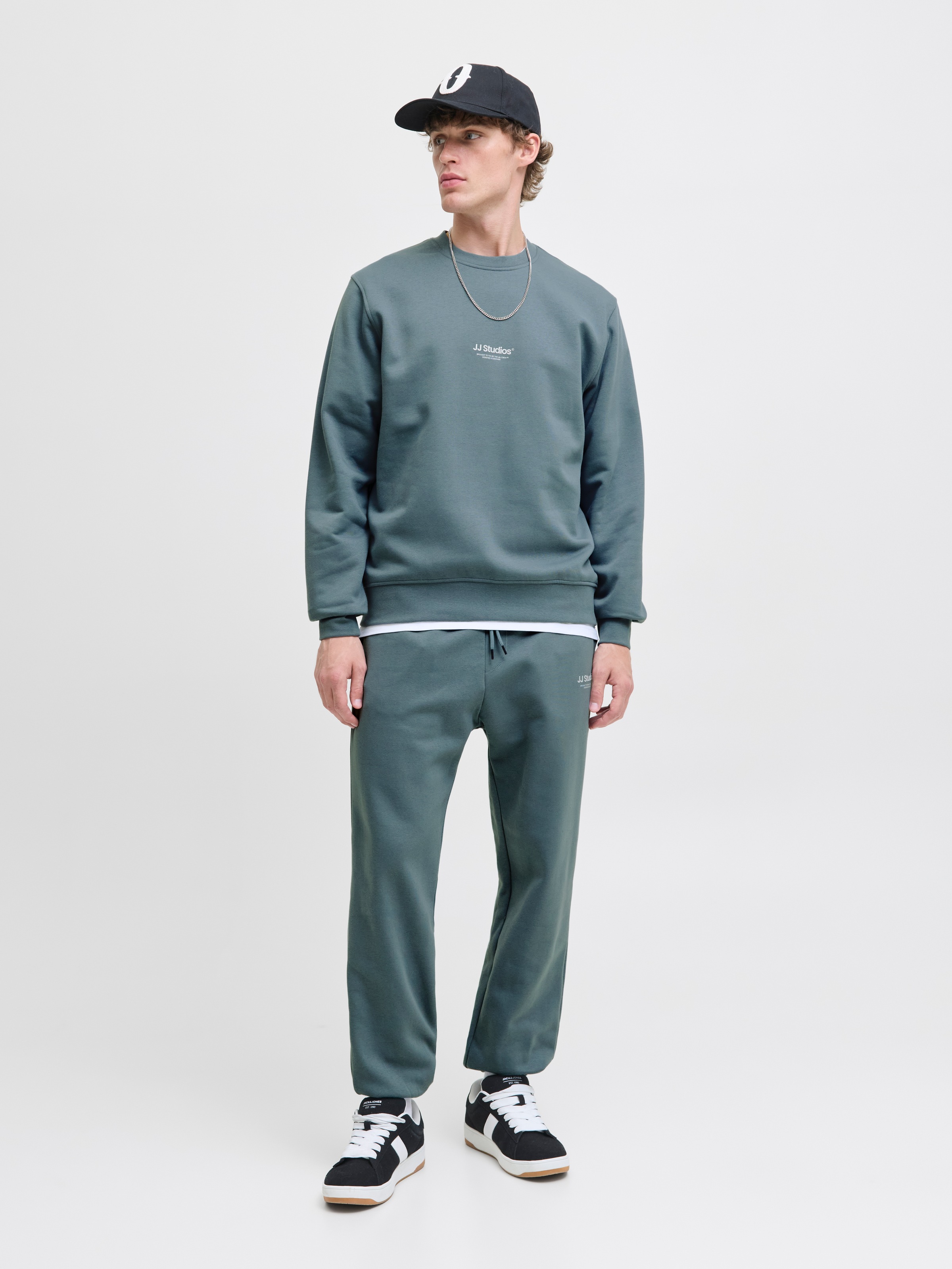 Jack & Jones Sweatshirt »JJESOHO SWEAT CREW NECK NOOS«, mit stylischem Print