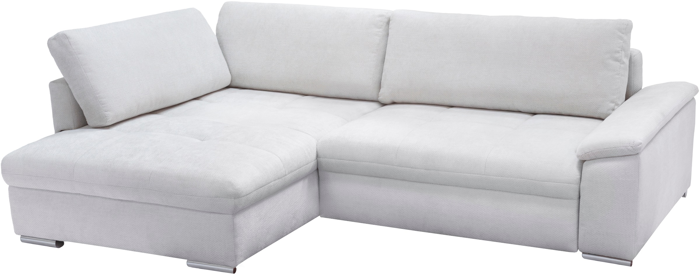 exxpo - sofa fashion Ecksofa »Casa Grande inkl. Bettfunktion, Bettkasten, bequem«, L-Form, guter Sitzkomfort, große Liegefläche