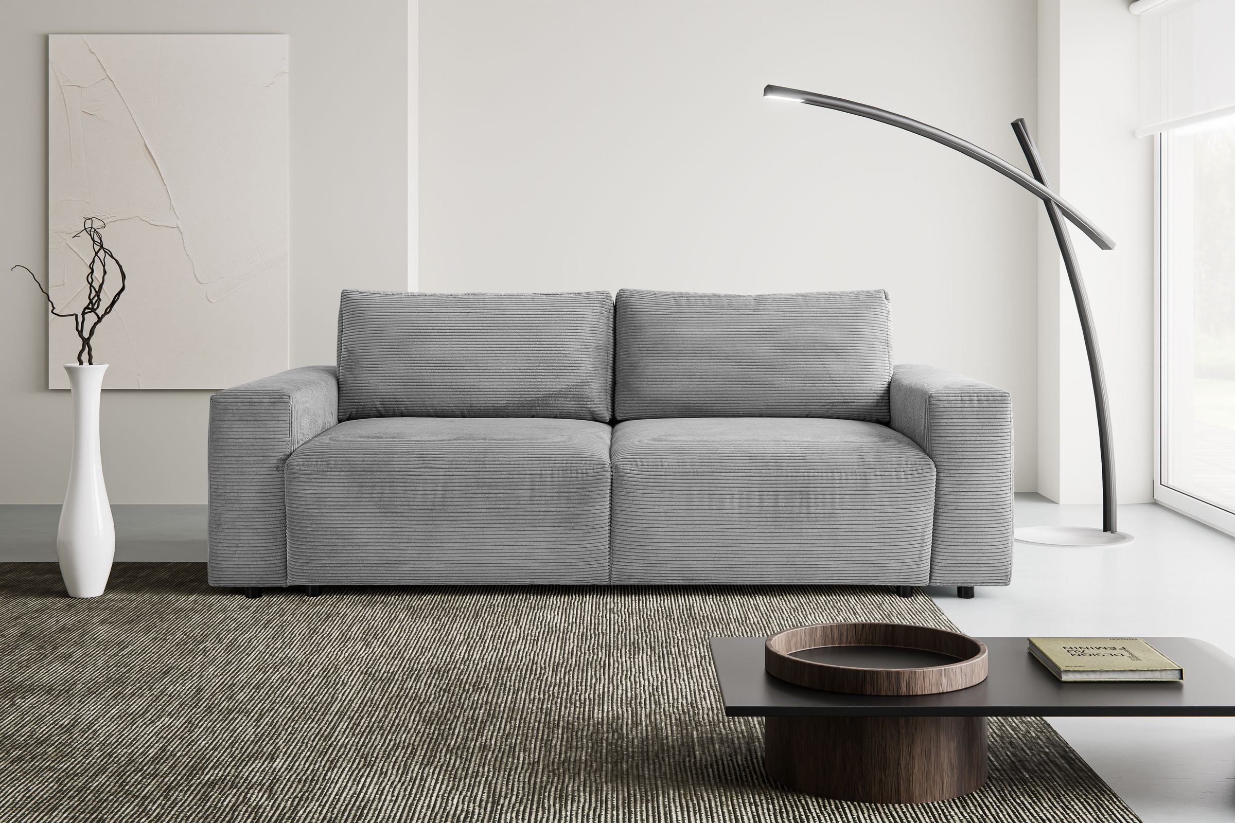 WERK2 Schlafsofa »Lima, inkl. Bettkasten, bequem, Mega Sofa: Breite 245 cm« günstig online kaufen