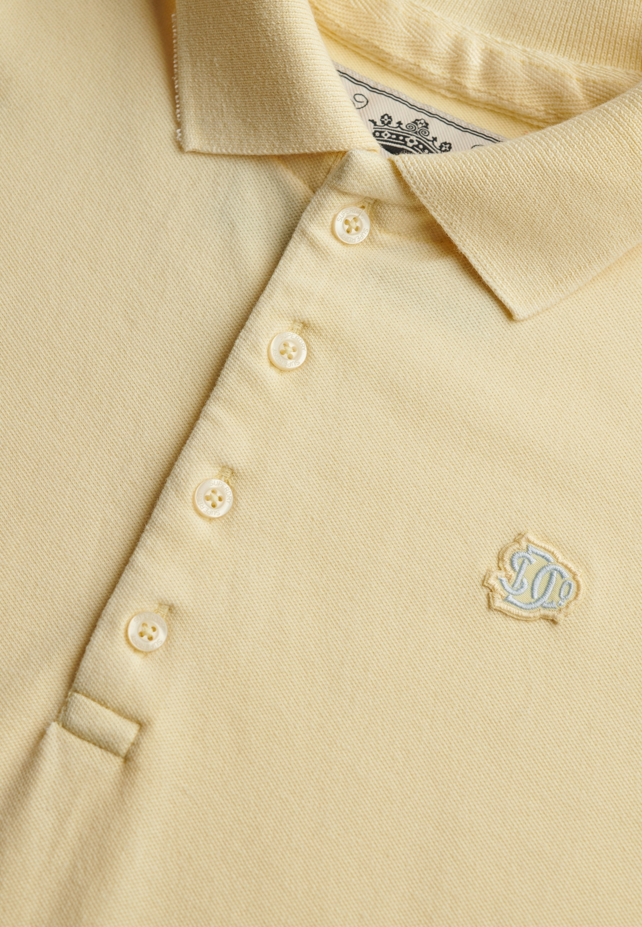 Superdry Poloshirt »HERITAGE SLIM FIT POLO« mit klassischem Polokragen, aus Baumwollmischung, in Single Jersey