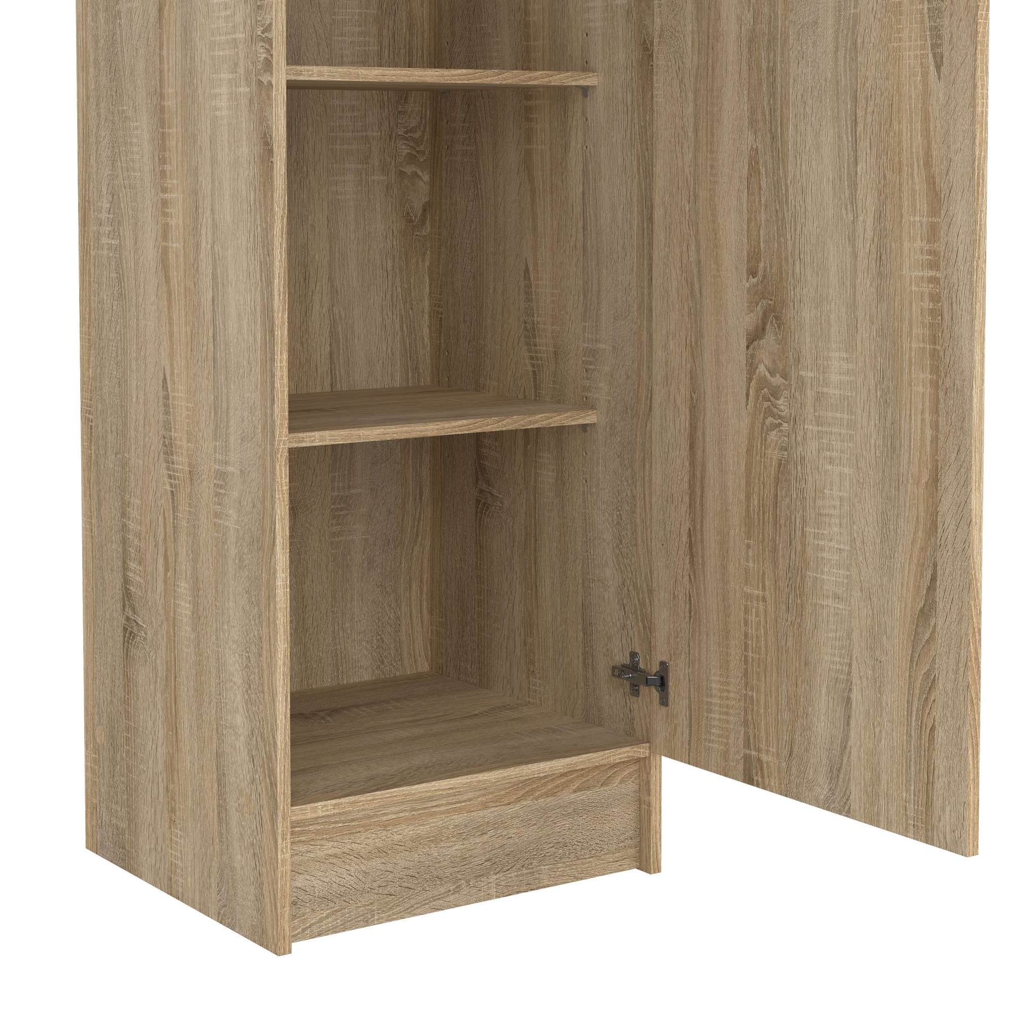 INOSIGN Drehtürenschrank »Focus, Kleiderschrank, Stauraum«, 1 Tür, 4 Einlegeböden, schmal, vielseitig einsetzbar, Breite 49 cm