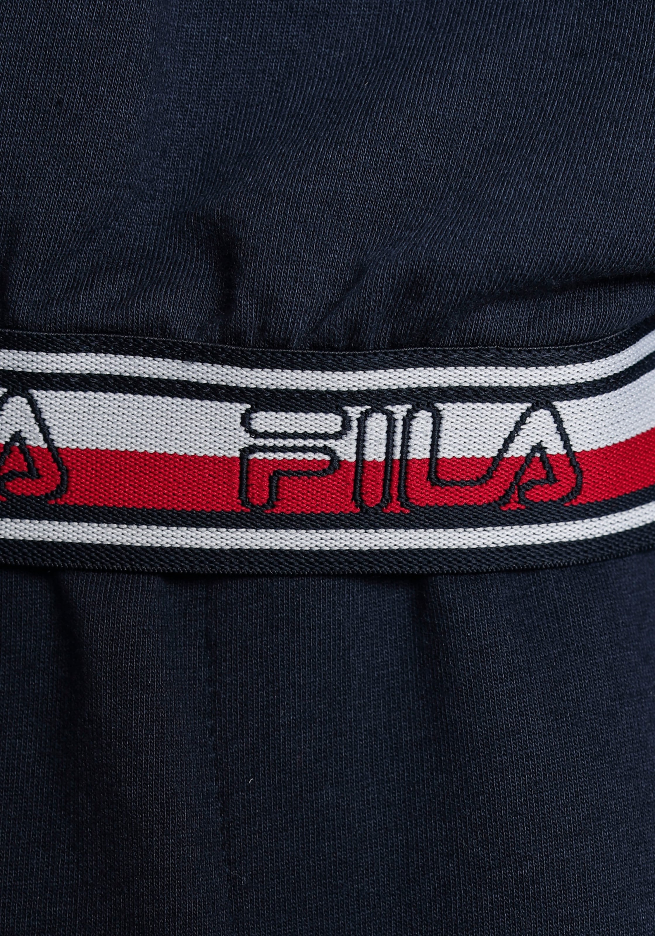 Fila Pyjama, (Set, 2 online bei Details mit tlg.), Kontrastfarben in
