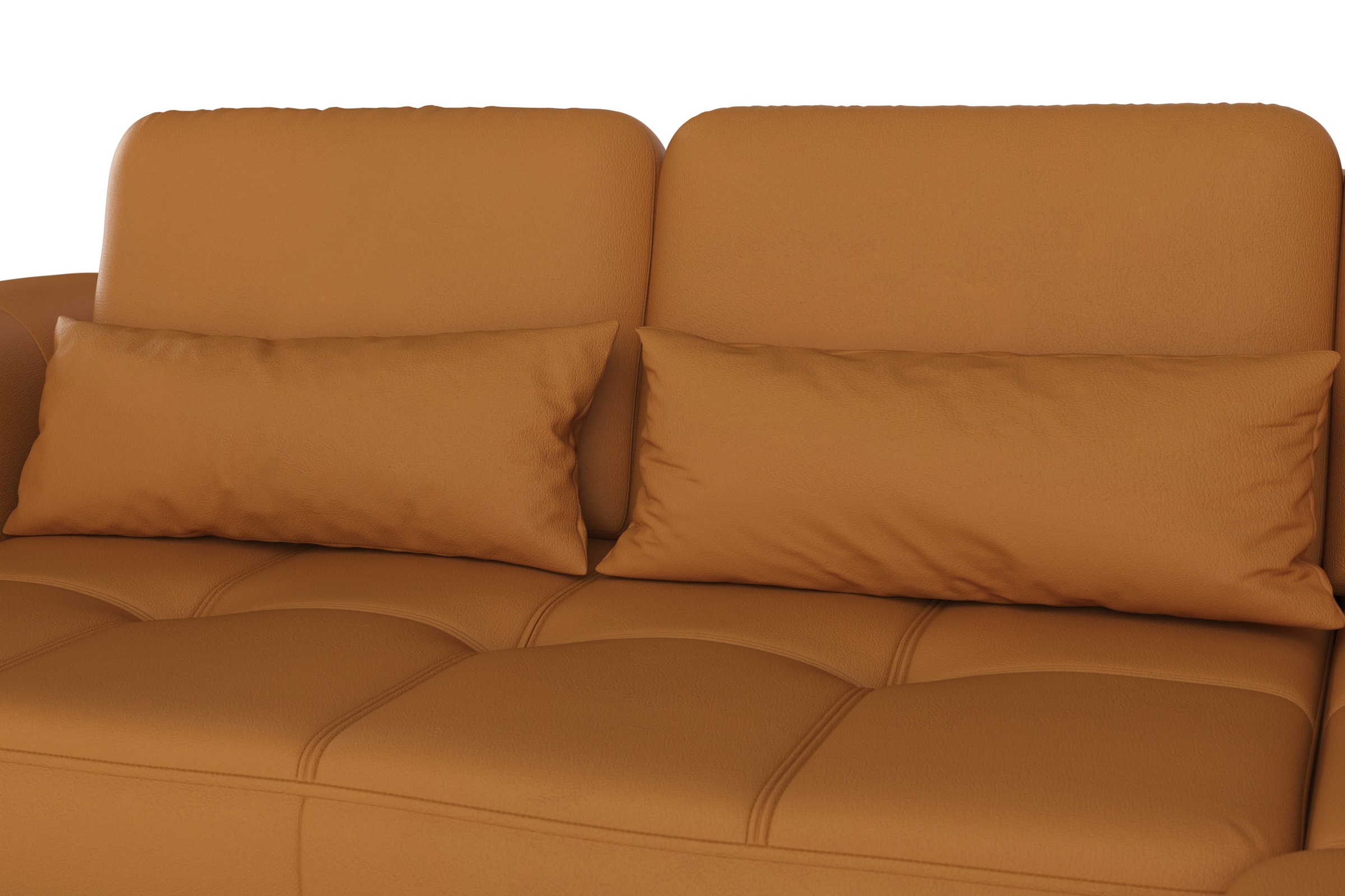sit&more Ecksofa »Bendigo L-Form«, inklusive Sitztiefenverstellung, Bodenfreiheit 12 cm, in 2 Fußfarben