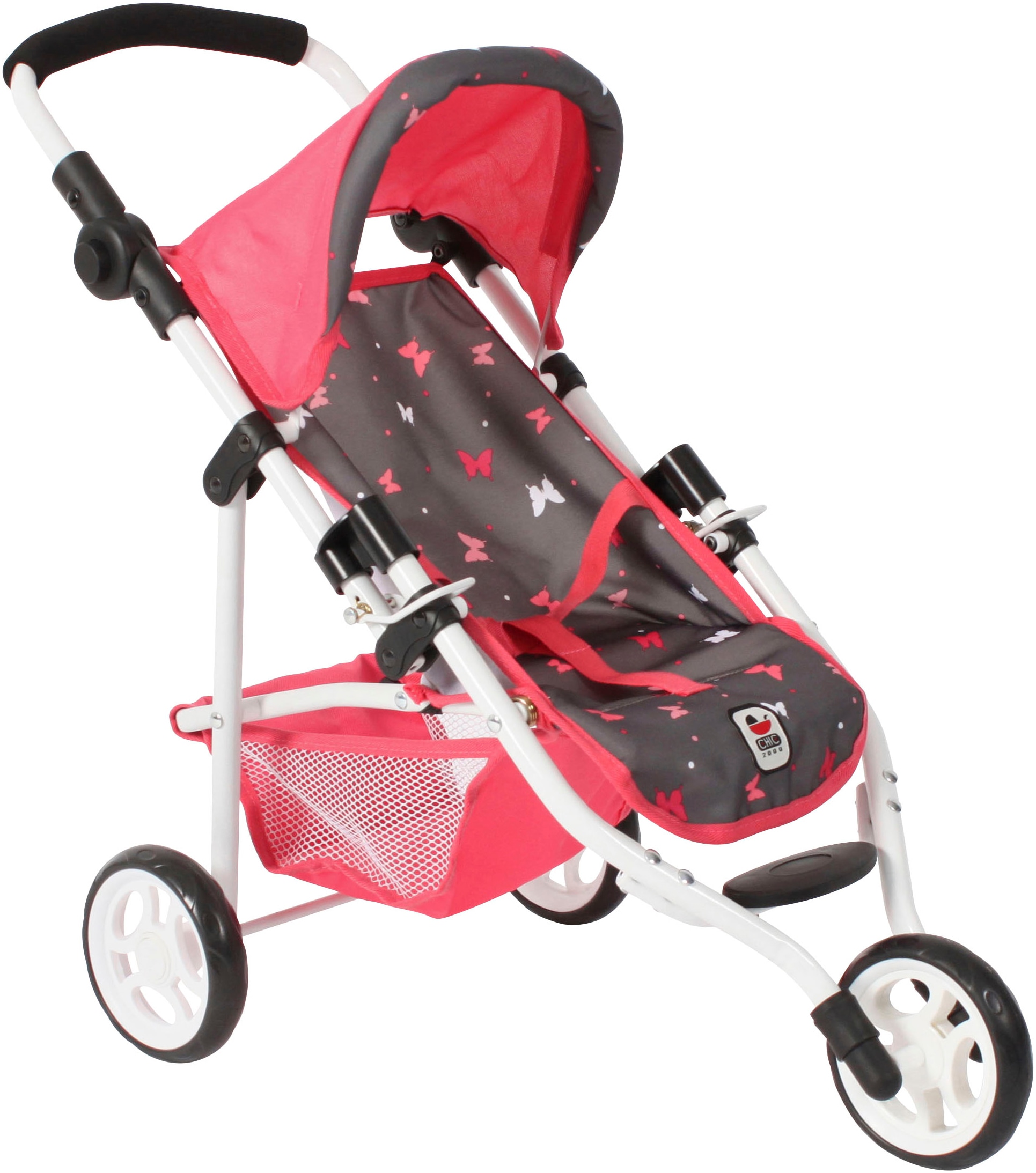 CHIC2000 Puppenbuggy »Jogging-Buggy Lola« mit klappbarem Verdeck