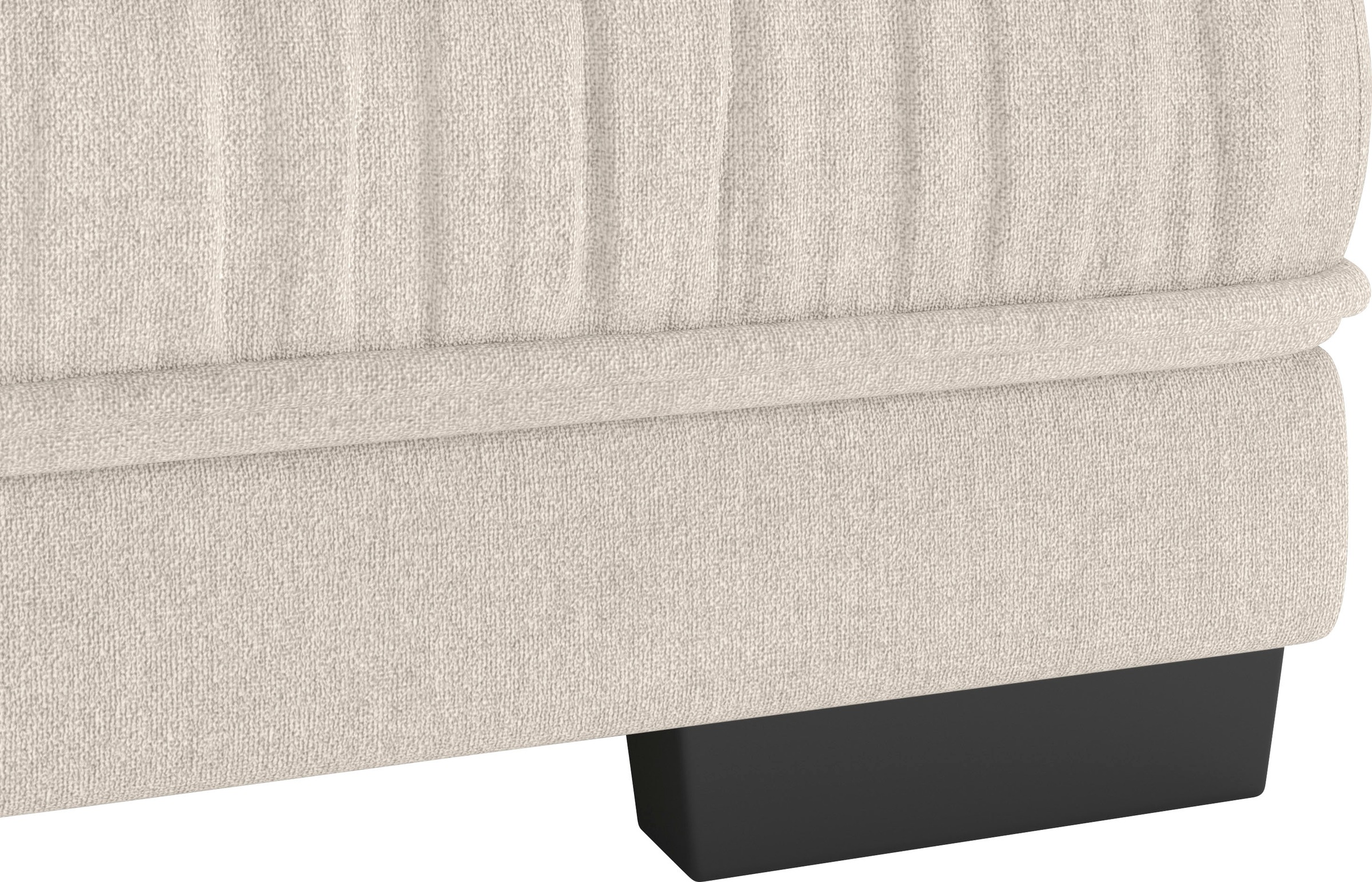 Mr. Couch Hockerbank »Diwan II«, Passend zur Garnitur, wahlweise mit DuraFlex-Polsterung, bis 140 kg