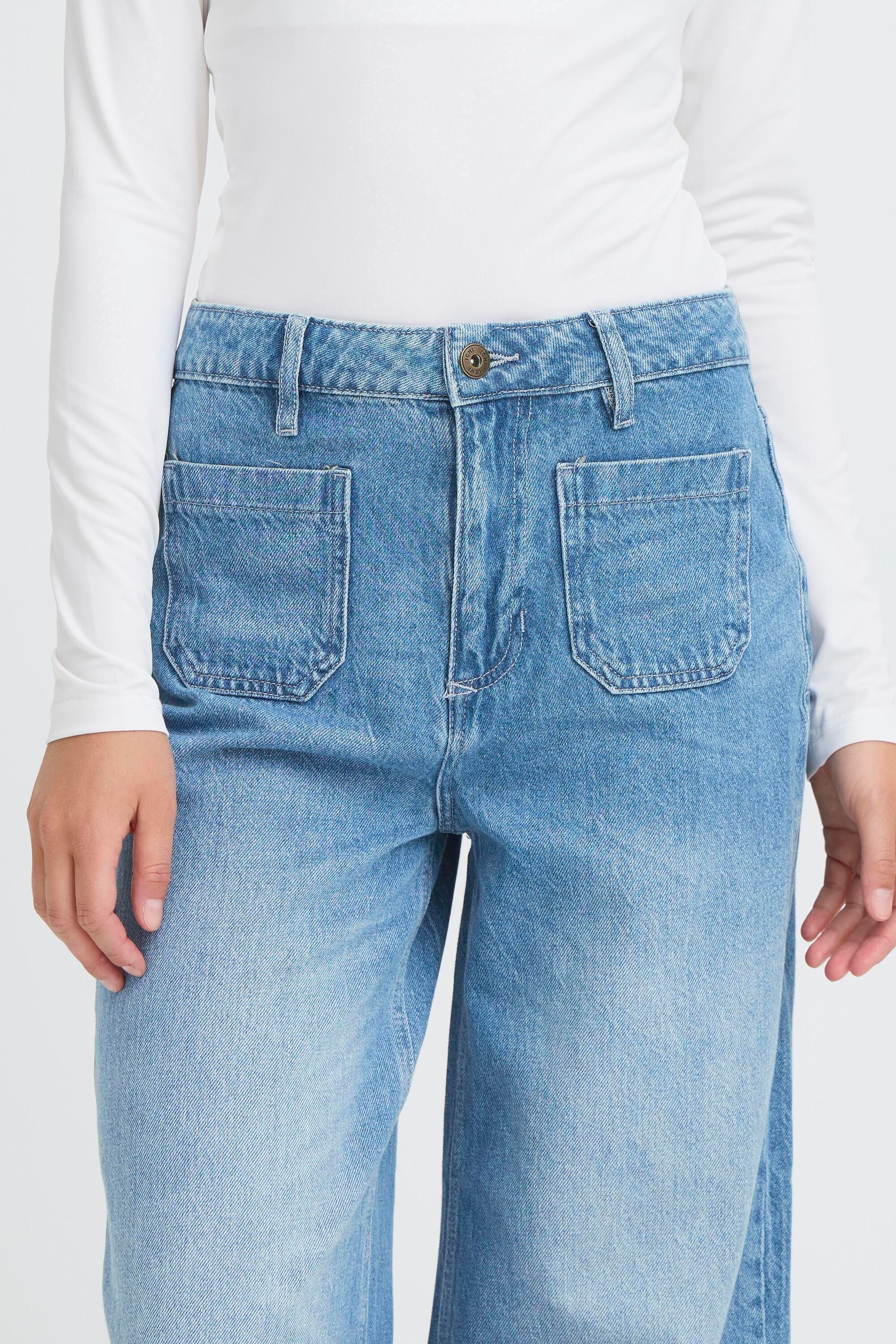 Ichi Weite Jeans »Casual Hose IHPAMMY«