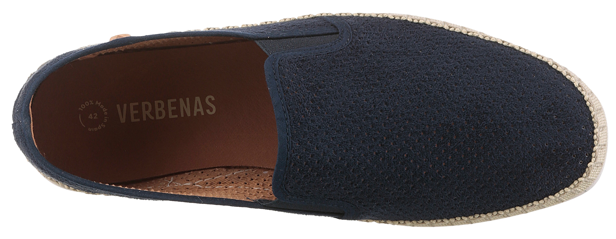 VERBENAS Slipper »Boris Hole Gallery«, Espadrilles, Sommerschuh, Freizeitschuh mit luftiger Perforierung