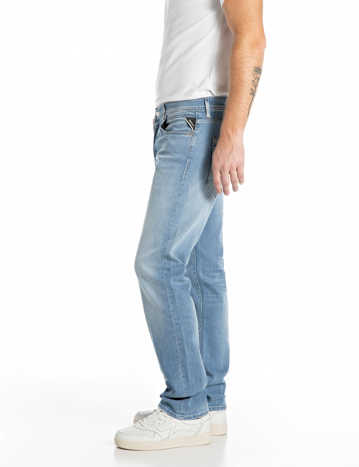 Replay Straight-Jeans »GROVER«, in vielen verschiedenen Waschungen, mit Stretch