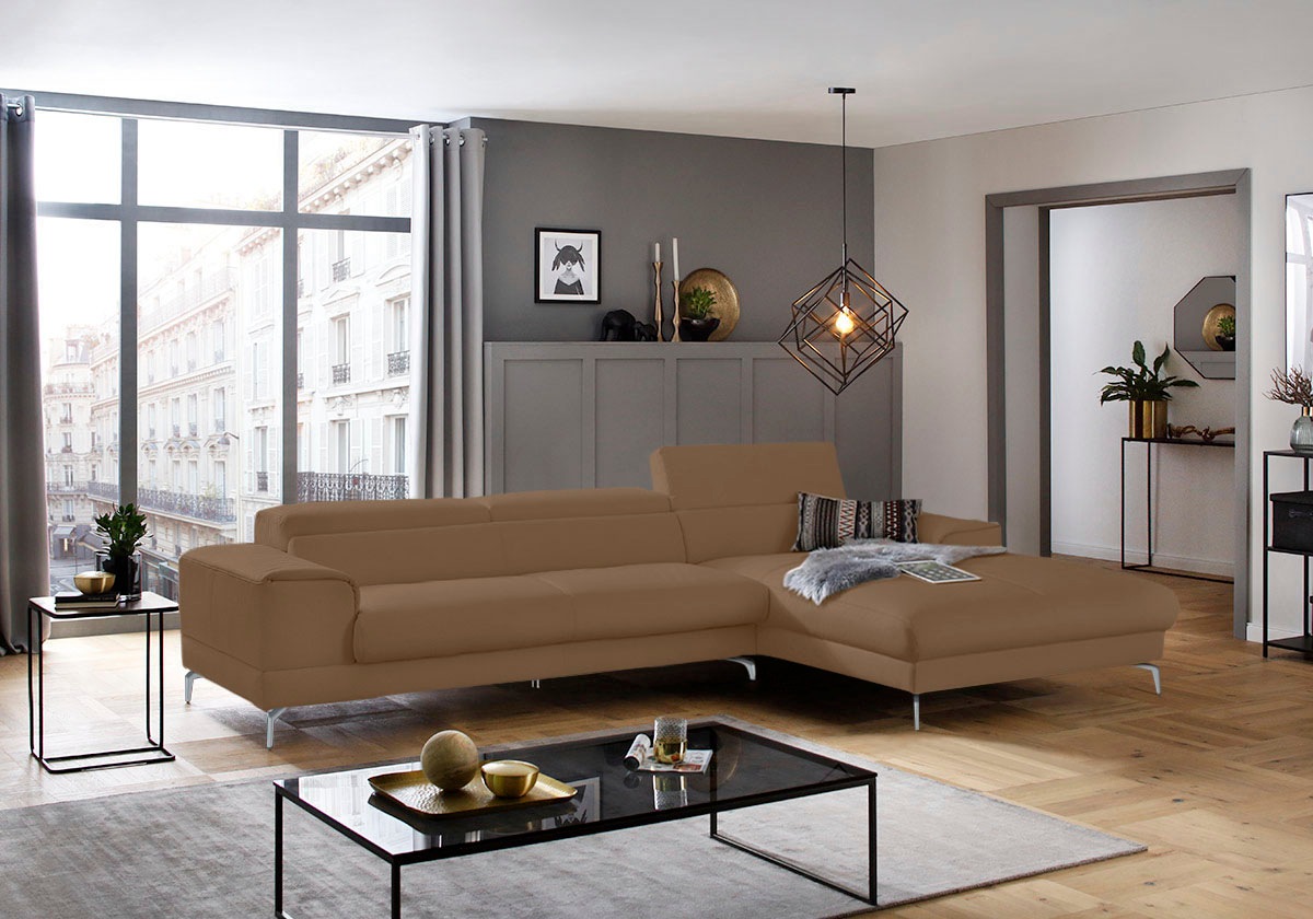 W.SCHILLIG Ecksofa »piedroo, Designsofa mit tollem Sitzkomfort, bequem und günstig online kaufen