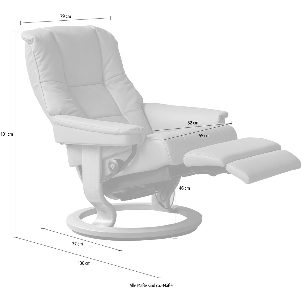 Stressless® Relaxsessel »Mayfair«, elektrisch verstellbar, optional 2-motorisch, Größe M & L