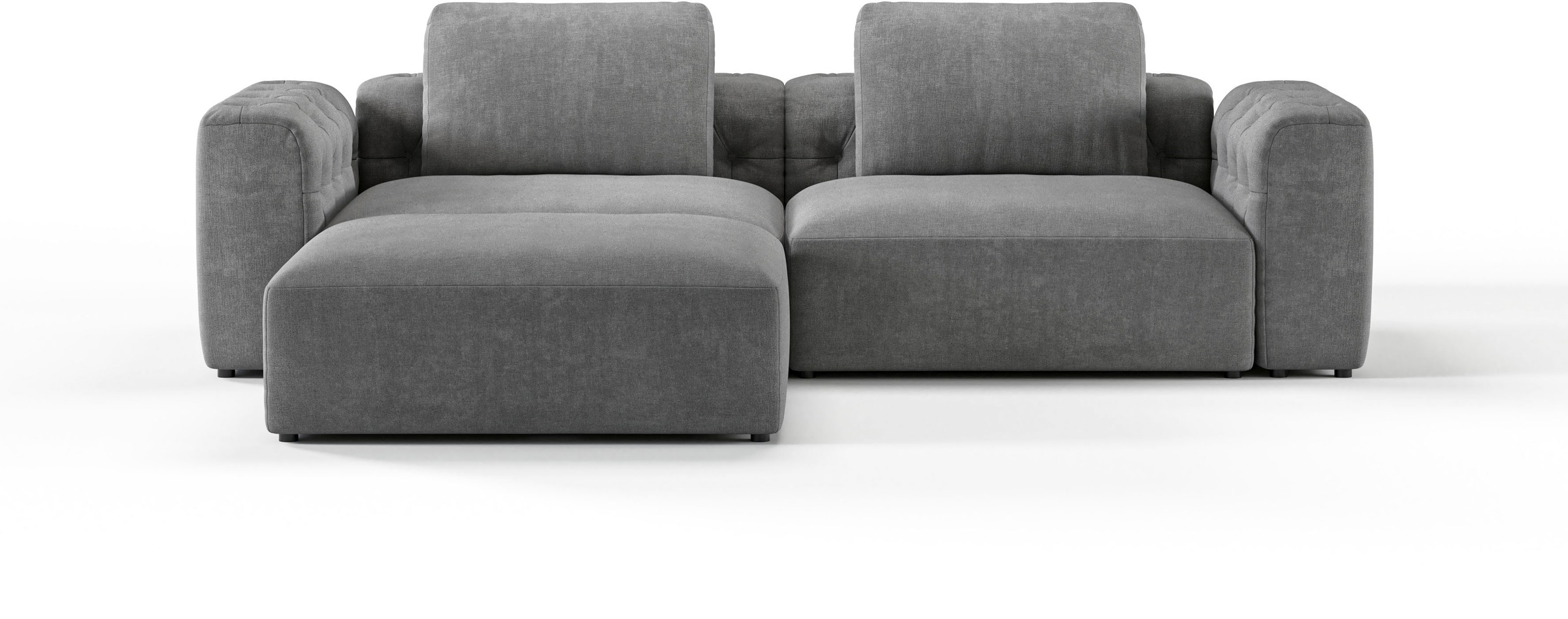 RAUM.ID Ecksofa »Cushid L-Form«, Modulset, bestehend aus 3 Teilen günstig online kaufen