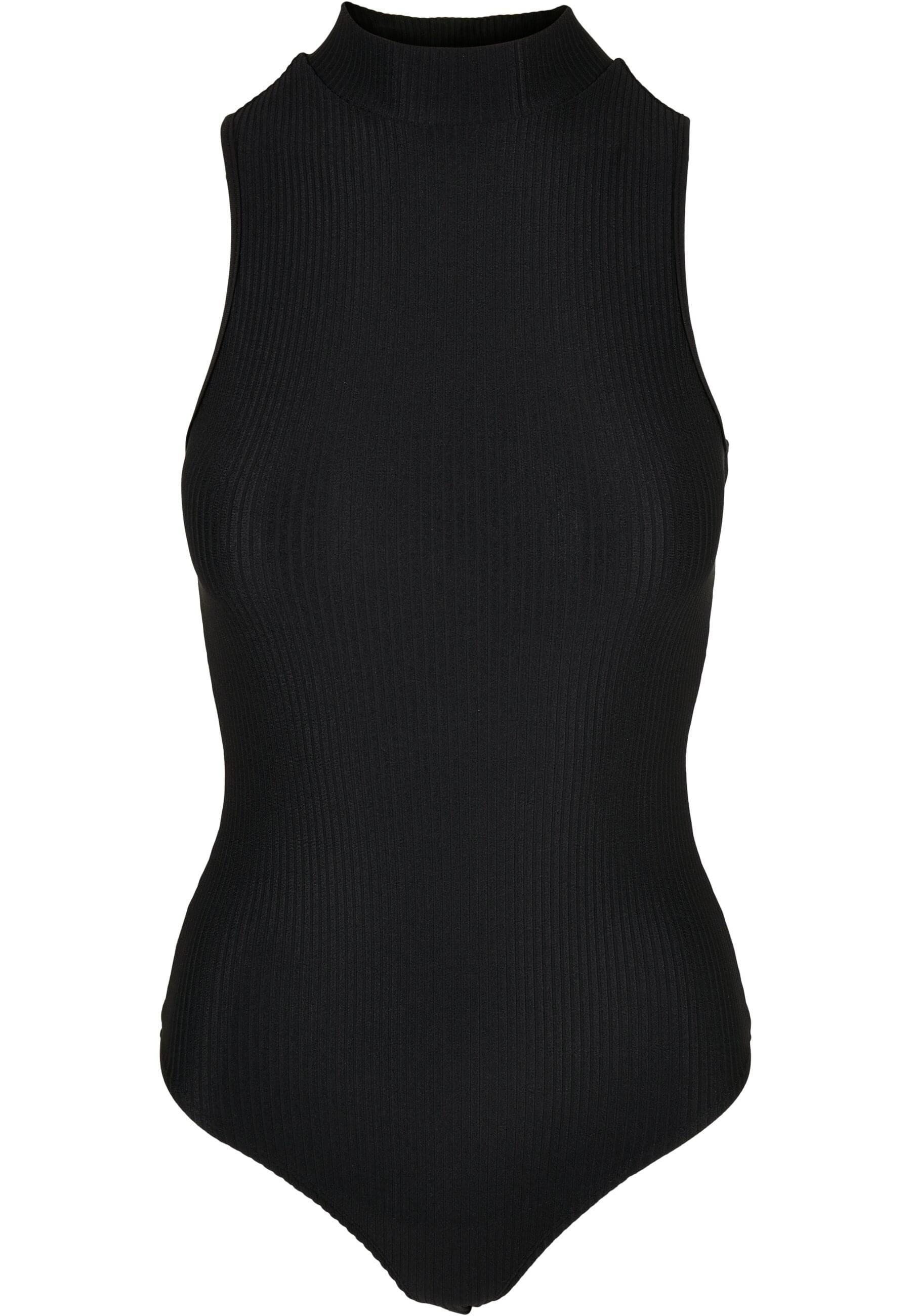 URBAN CLASSICS Body »Damen Ladies Sleeveless Rib Turtleneck Body« black 4XL - US-Größen US-Größen 4XL Bodies für vielseitige Looks