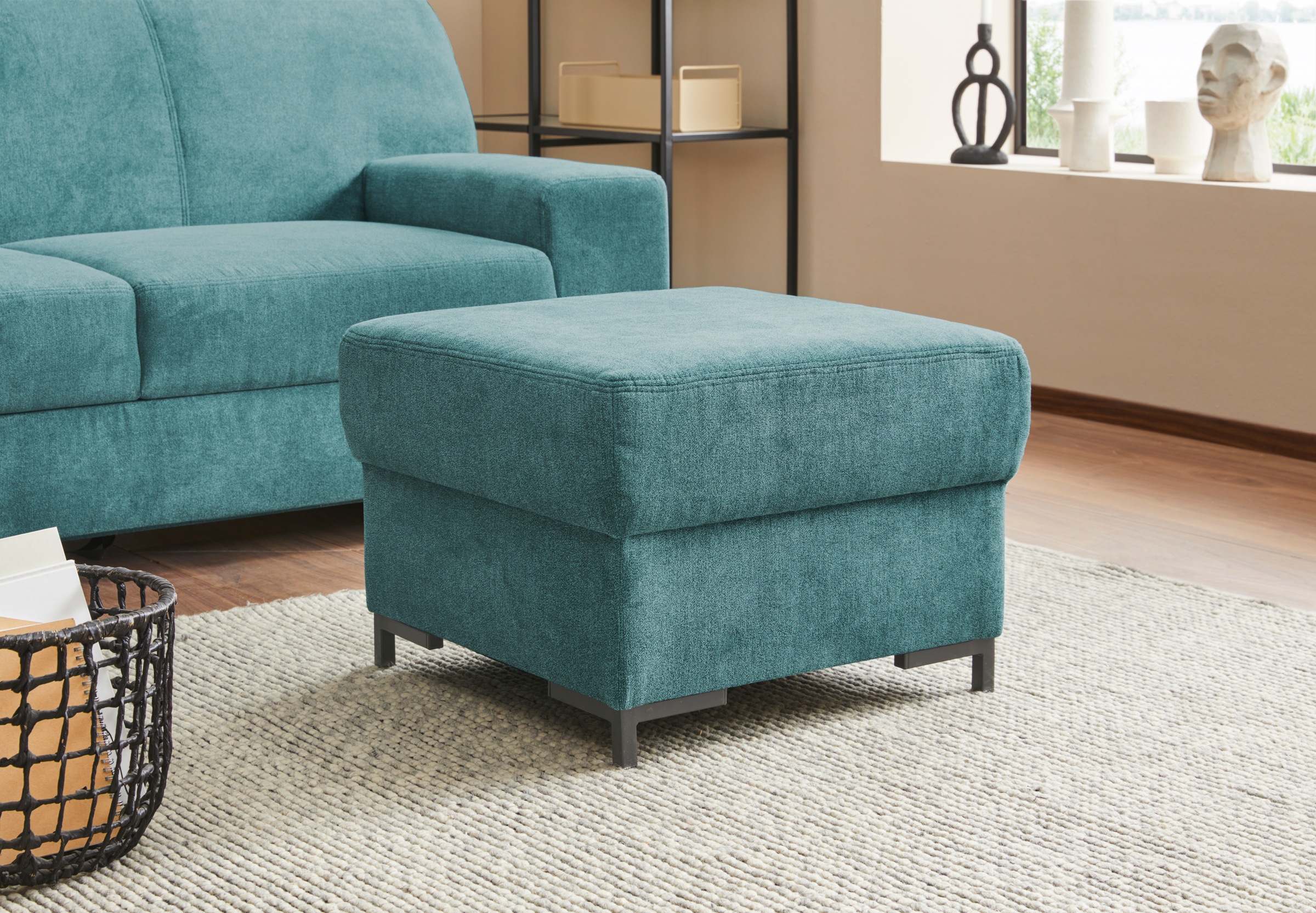 DOMO collection Hocker »Ledas«, in vielen Farben erhältlich