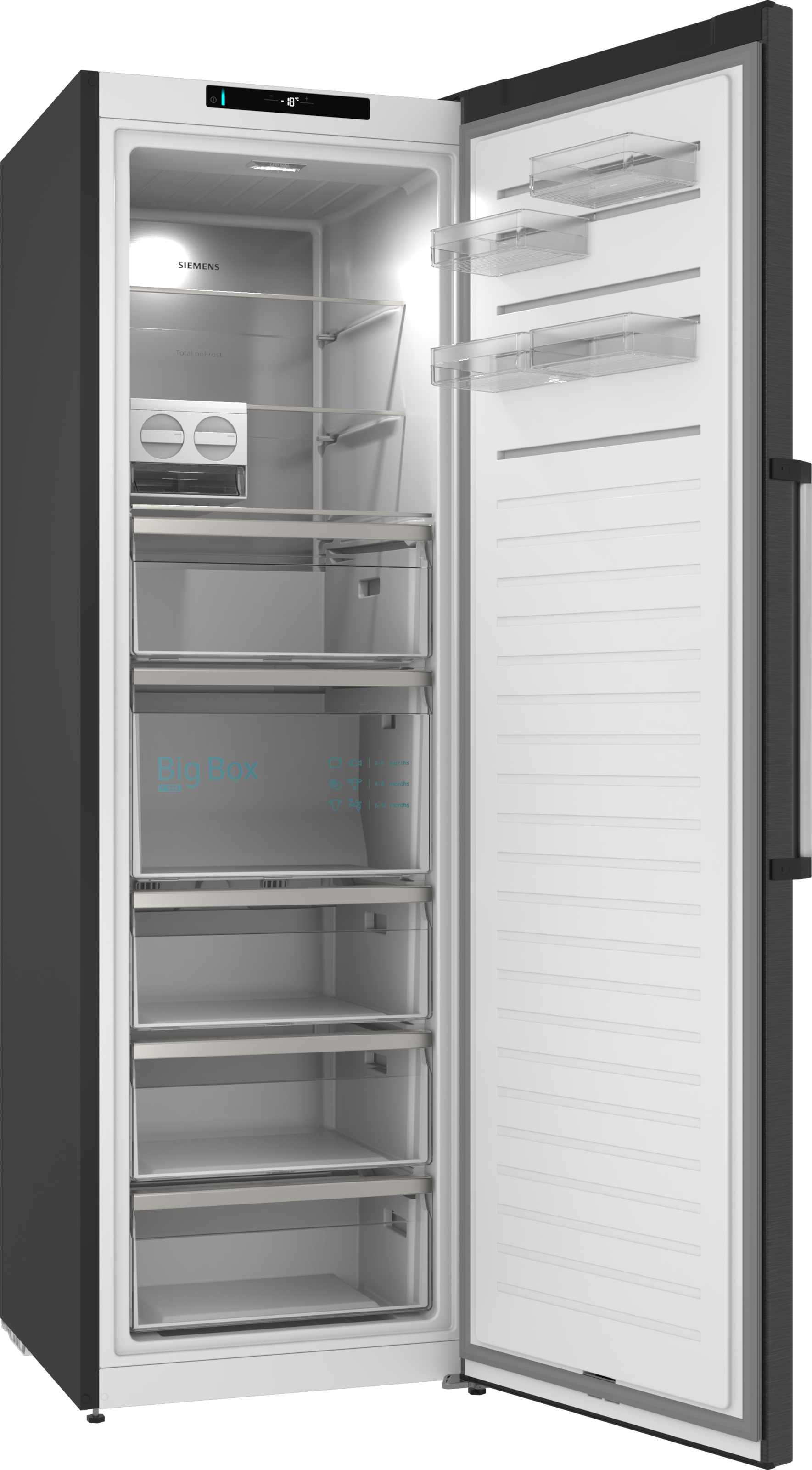 SIEMENS Gefrierschrank iQ500 »GS36NAXCG« 186,2 cm hoch 59,5 cm breit