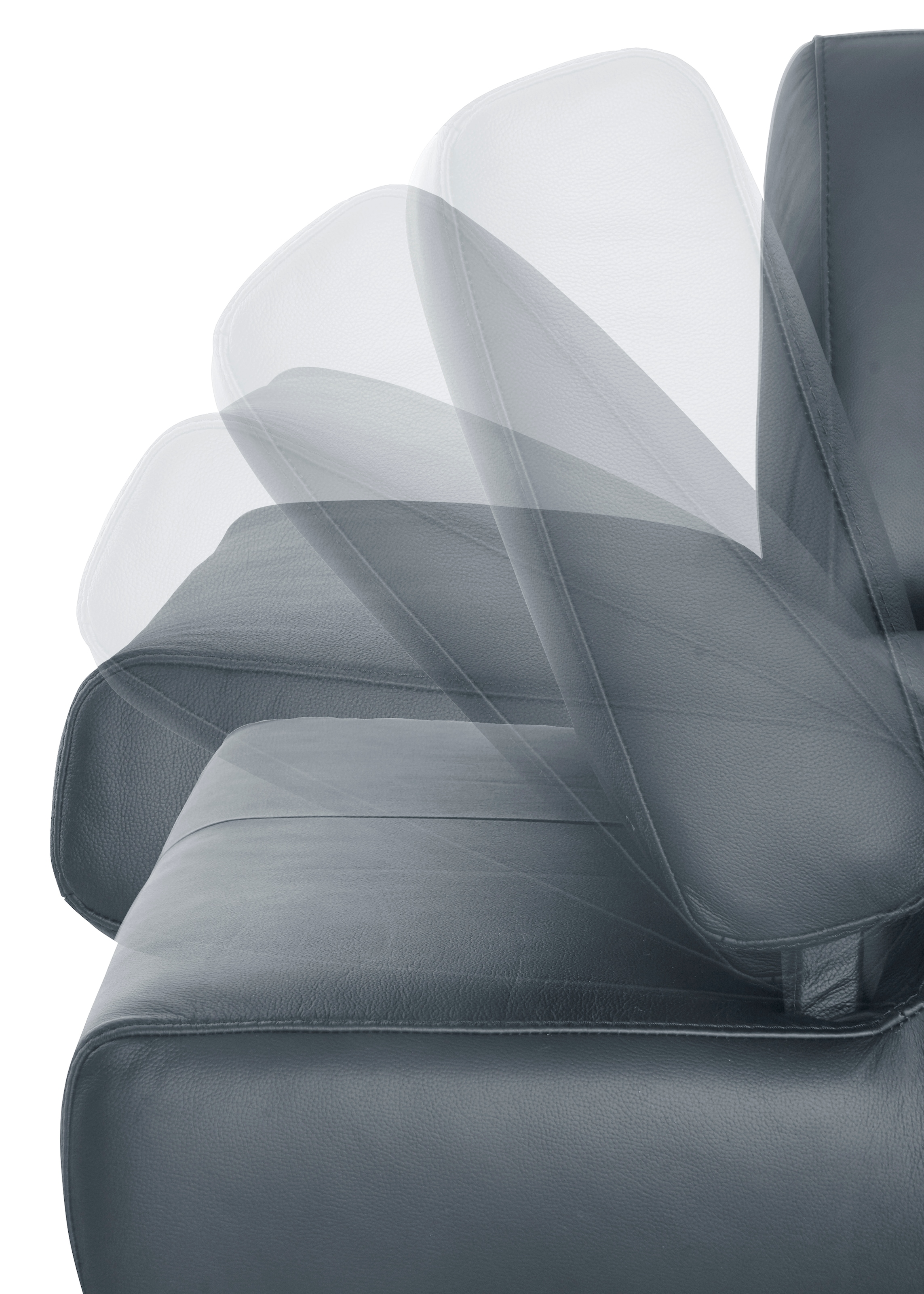 W.SCHILLIG 3-Sitzer »taboo Designsofa mit hohem Sitzkomfort«, mit Übertiefe, inklusive Armlehnenverstellung