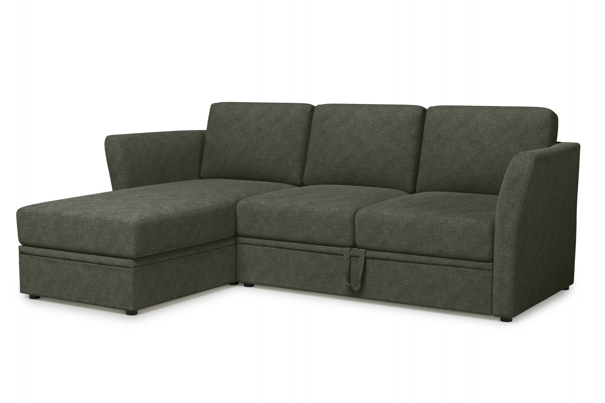 Home affaire Ecksofa »Lavars, L-Form, Schlafsofa«, mit Bettfunktion und Stauraum, in zwei verschiedenen Bezugsqualitäten