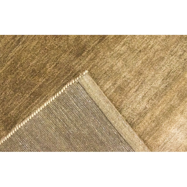 morgenland Wollteppich »Loribaft Teppich handgeknüpft braun«, rechteckig,  handgeknüpft bequem und schnell bestellen