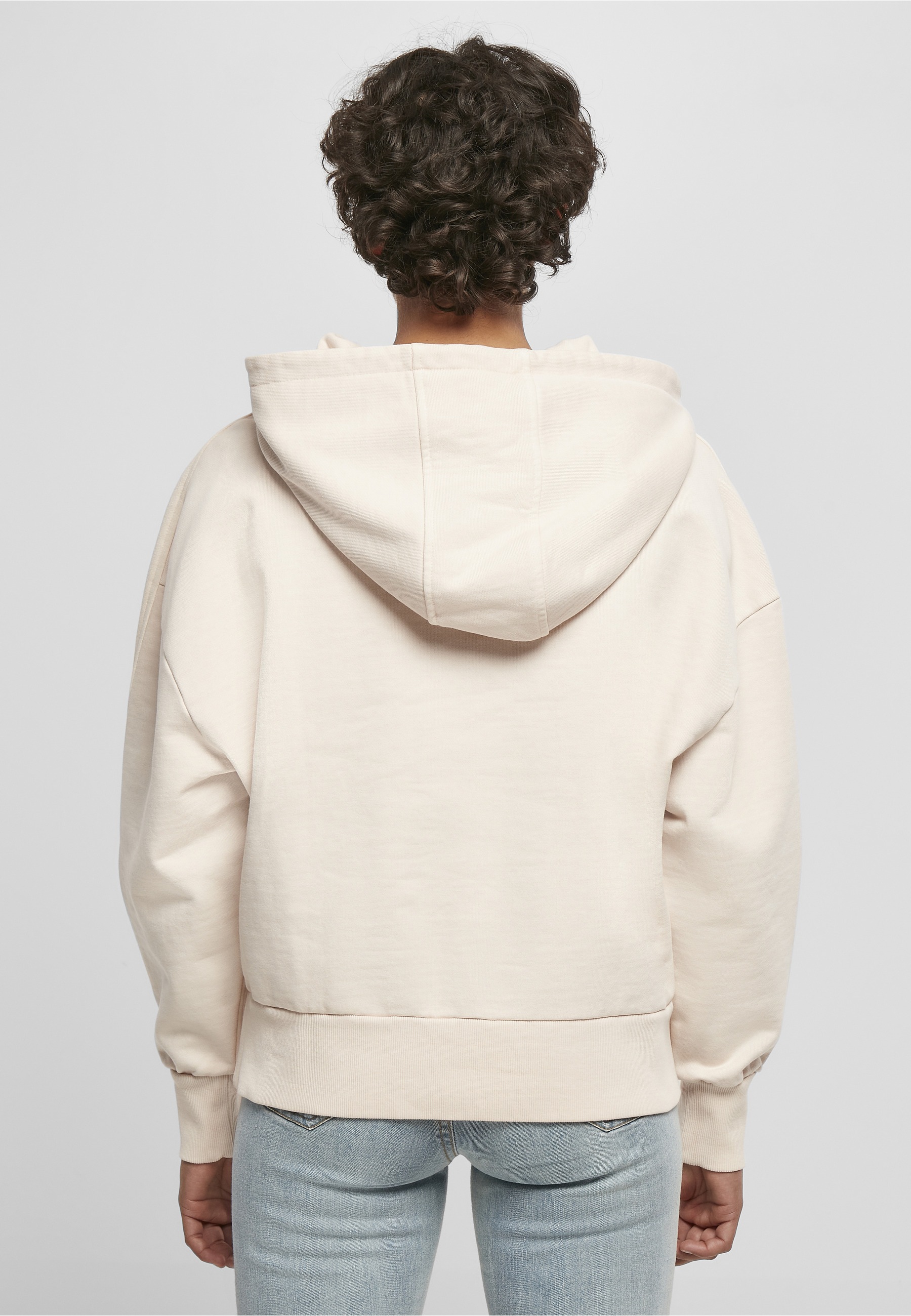 URBAN CLASSICS Kapuzensweatshirt »Urban Classics Damen Ladies Heavy Terry Garment Dye Hoody«, 1 Stk.
