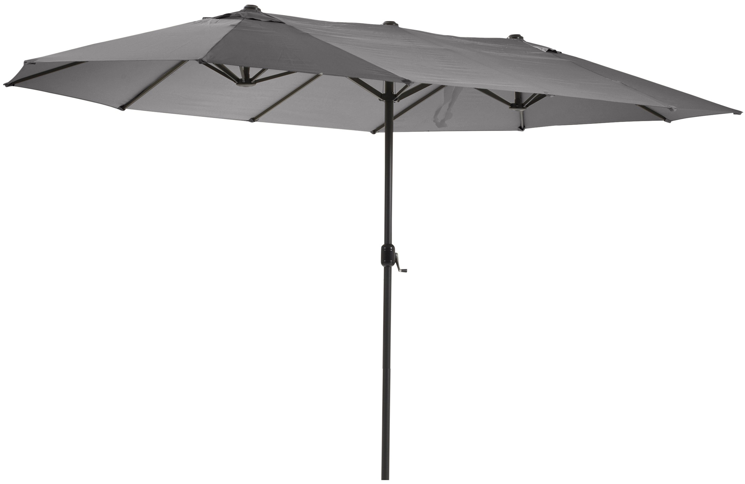 Leco Sonnenschirm »Oval-Schirm "DAS ORIGINAL" 4,6x2,7 m«, Aluminium-/Stahlrohrgestell