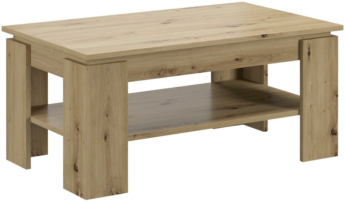 INOSIGN Couchtisch »Kalmar, rechteckig, 100 x 60 cm, 1 Ablageboden«, (1 St. günstig online kaufen