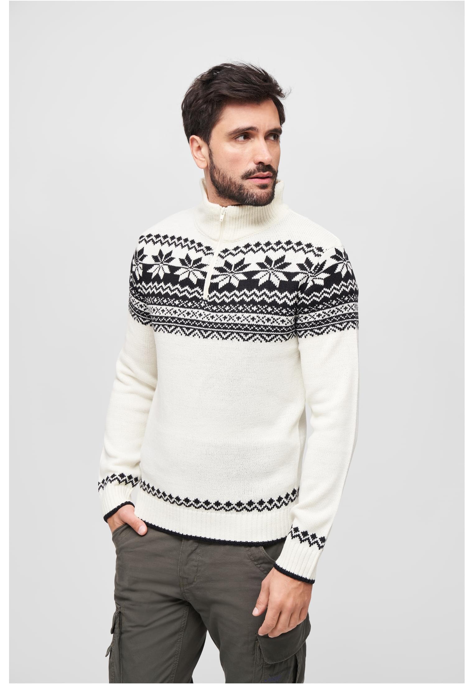 Brandit Rundhalspullover »Brandit Herren Troyer Norweger« 1 Stk.