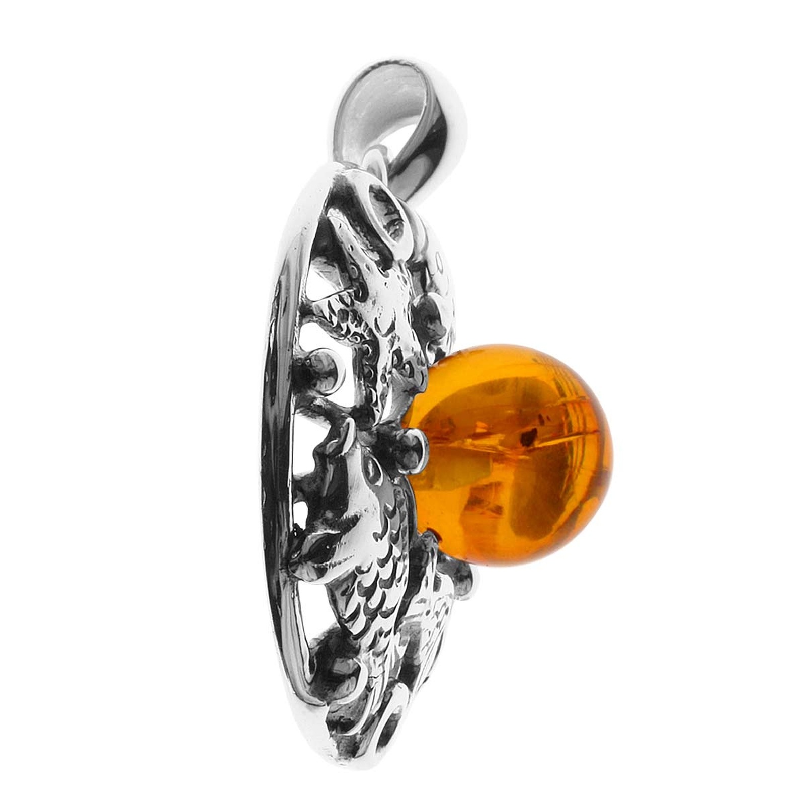 OSTSEE-SCHMUCK Kettenanhänger »Ostsee-Schmuck Anhänger Fischland 34x24 mm«, (1 tlg.)