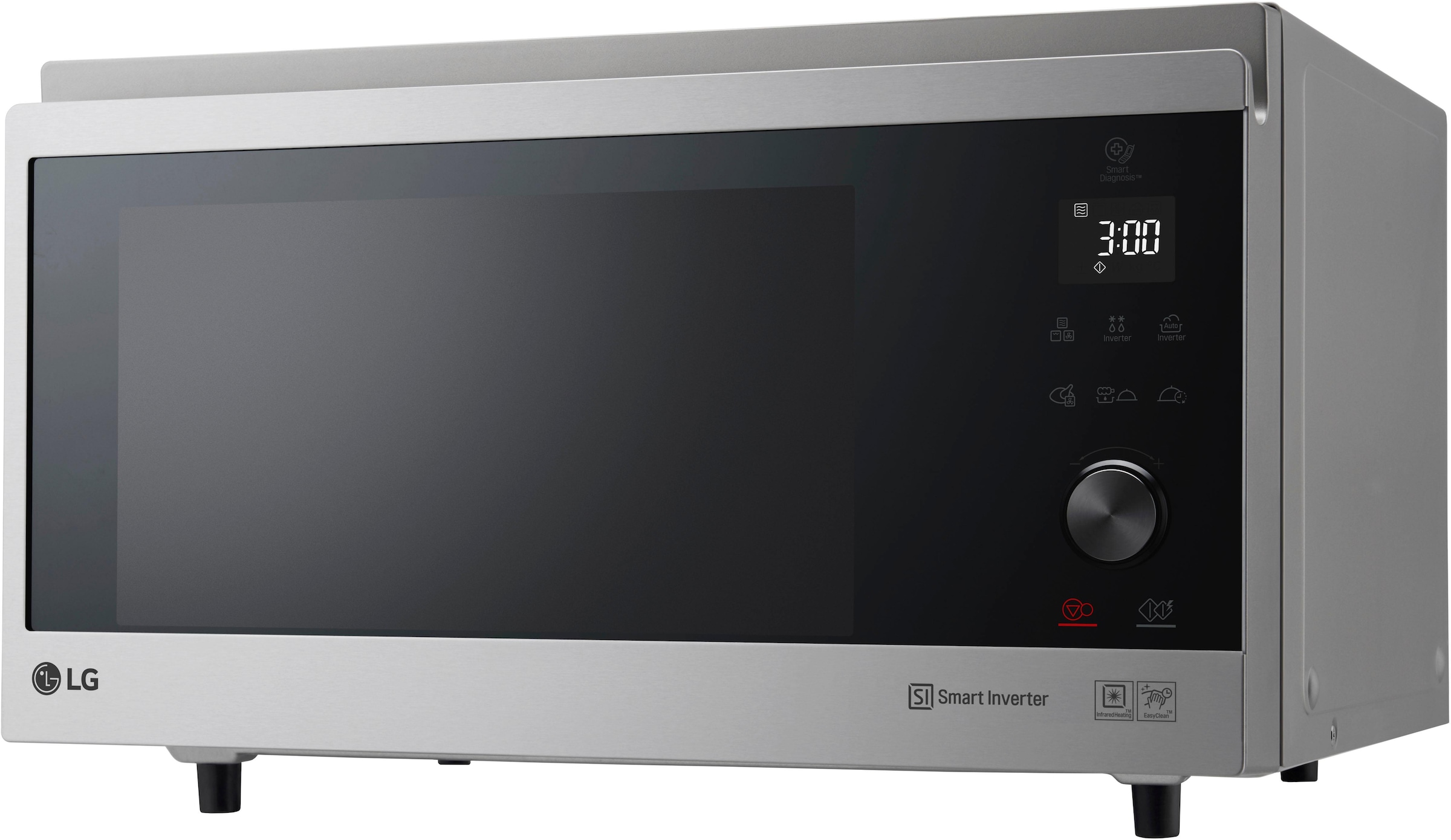 LG Mikrowelle »MJ 3965 ACS«, Mikrowelle-Heißluft-Grill, 1900 W, 1100 Watt, Hybrid-Heißluftofen 4-in-1