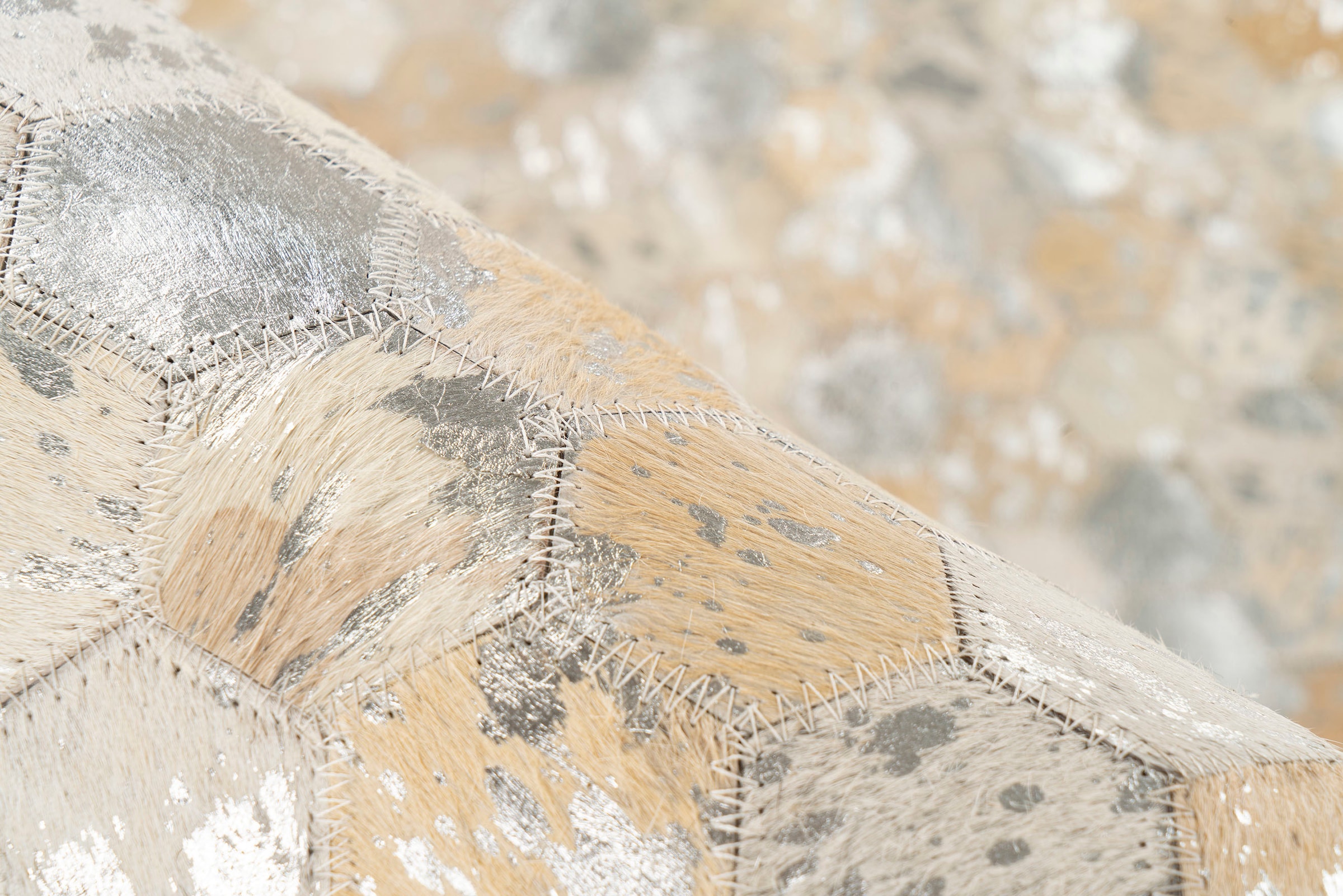 Padiro Teppich »Lavin 1025« rechteckig 8 mm Höhe Handgenähtes und hochwertig verarbeitetes Unikat