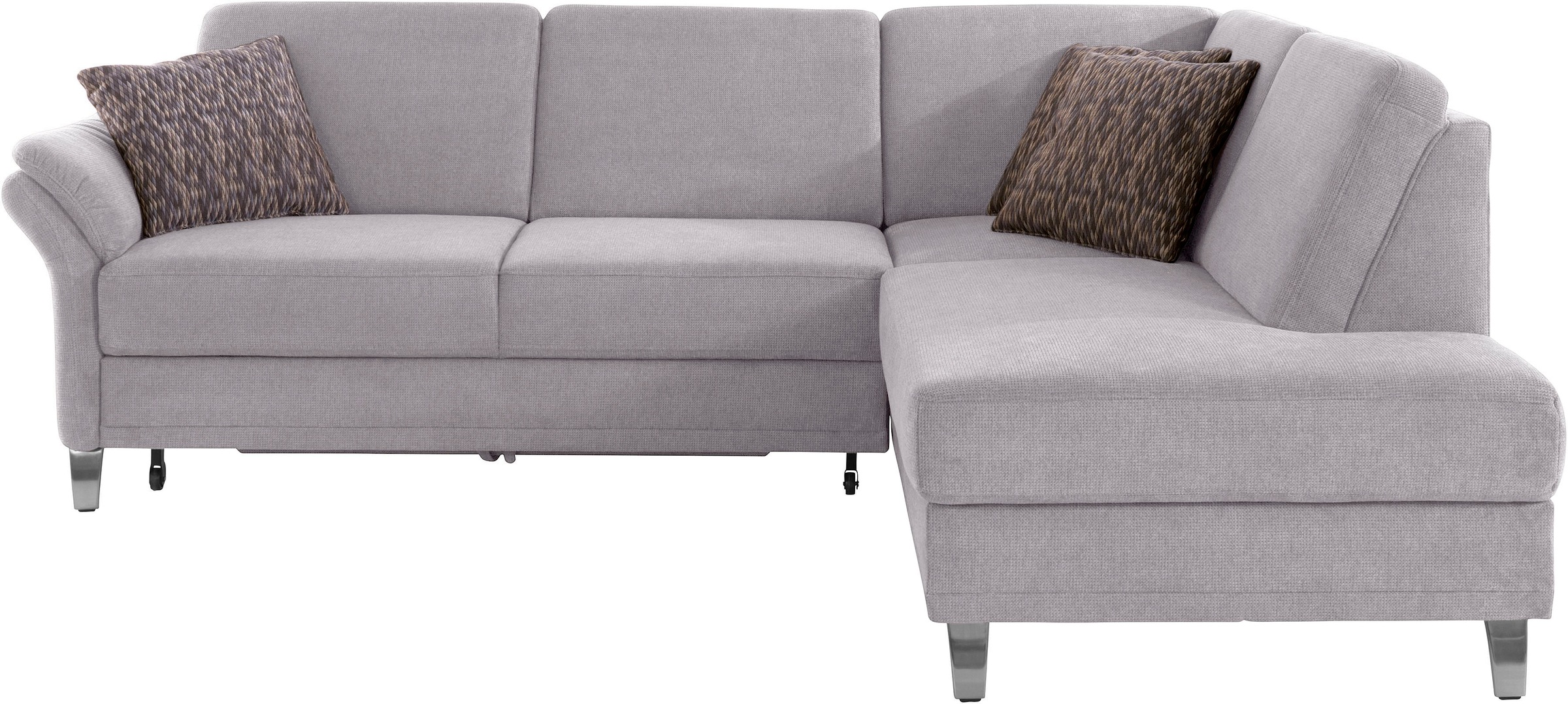 sit&more Ecksofa »Clio L-Form«, wahlweise mit Bettfunktion und Bettkasten, inklusive Federkern
