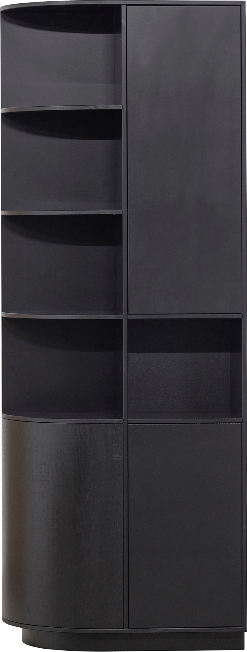 WOOOD Vitrine »Finca«, mit modernem Push-to-Open-System, Breite 78 cm