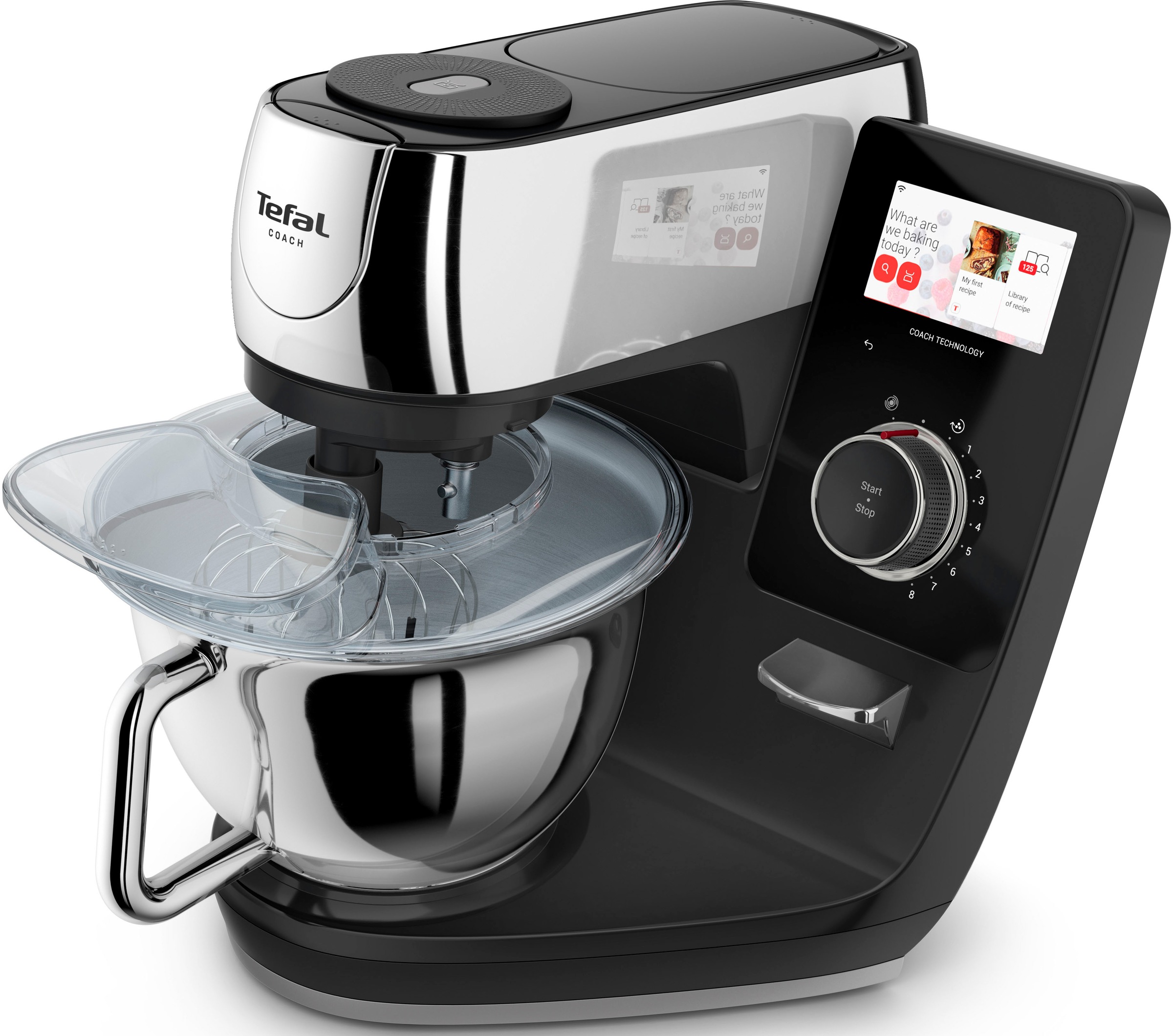 Tefal Küchenmaschine »QB960D I-Coach Touch Pro«, 25 Automatikprogramme, int günstig online kaufen
