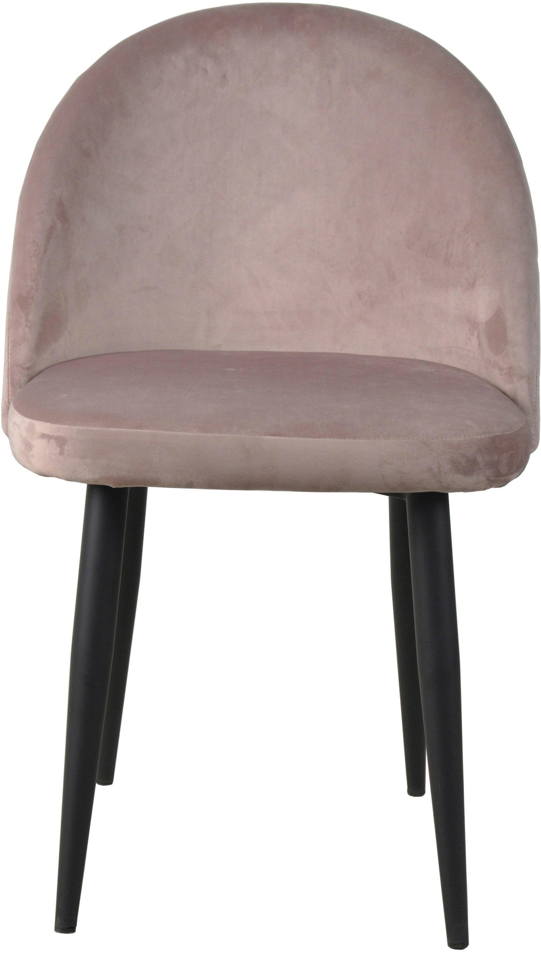 SIT Polsterstuhl »Sit&Chairs«, (Set), 2 St., Samtvelours, mit weichem Samtv günstig online kaufen