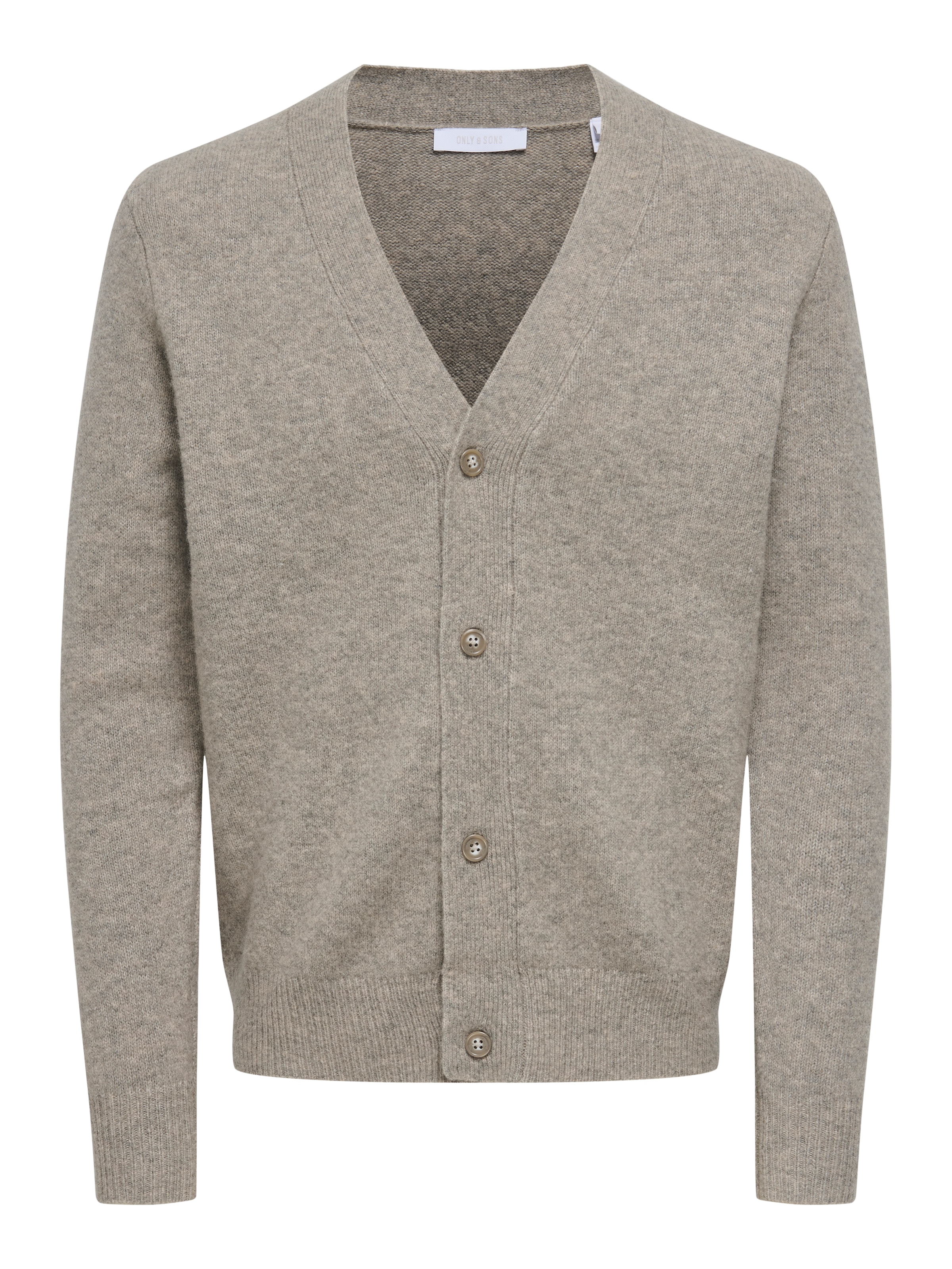 ONLY & SONS Strickjacke »ONSRAY REG LS CARDIGAN KNIT FRML« Materialmix, regular fit