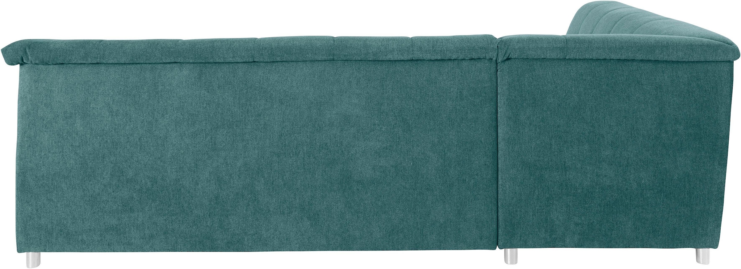DOMO collection Ecksofa »Mona L-Form«, wahlweise mit Bett- und Armlehnfunktion