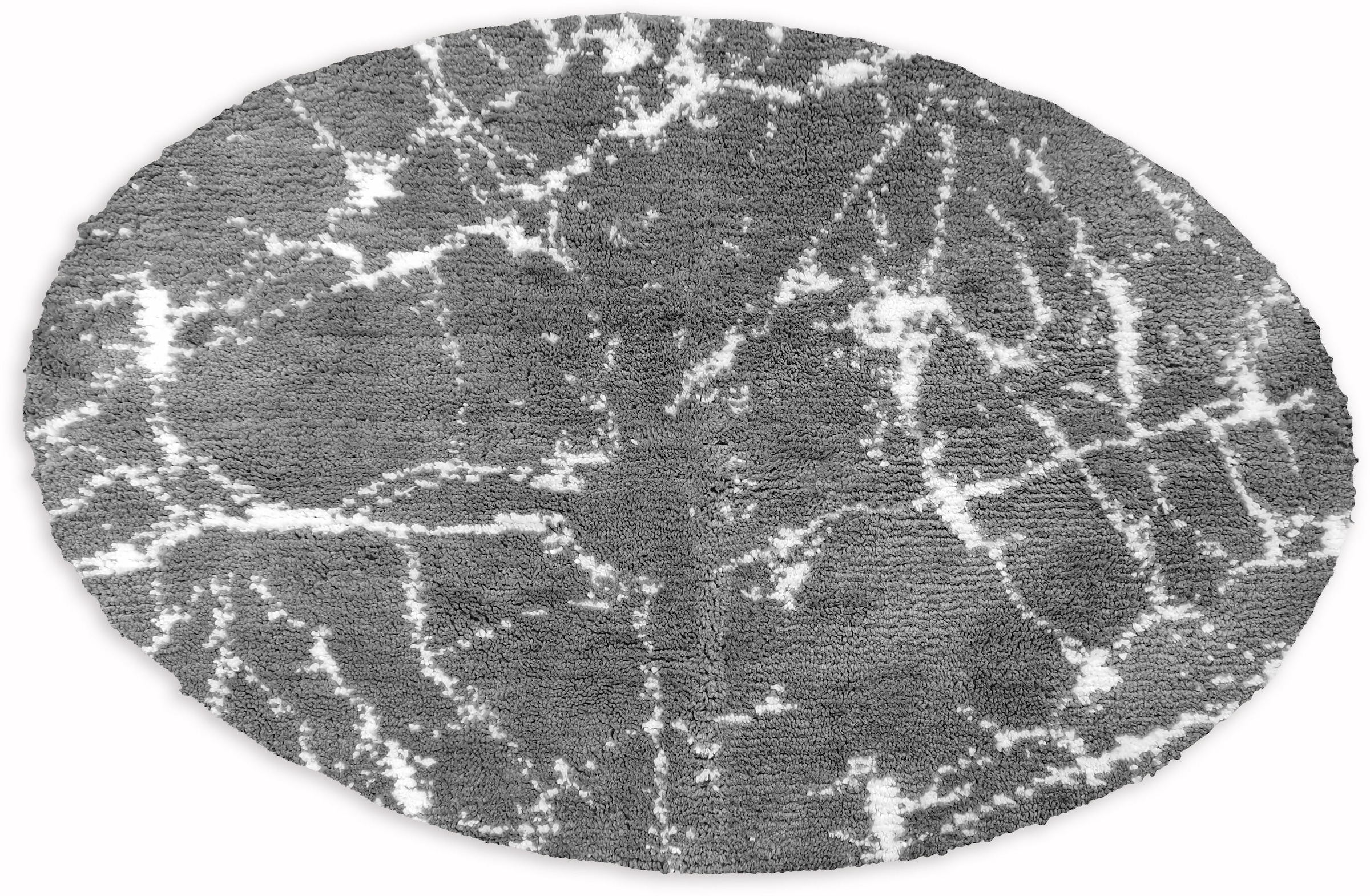 my home Badematte »Marble«, rutschhemmend beschichtet, fußbodenheizungsgeeignet-schnell trocknend-strapazierfähig, Badteppich, Marmor-Design, auch als 3-teiliges Badematten Set