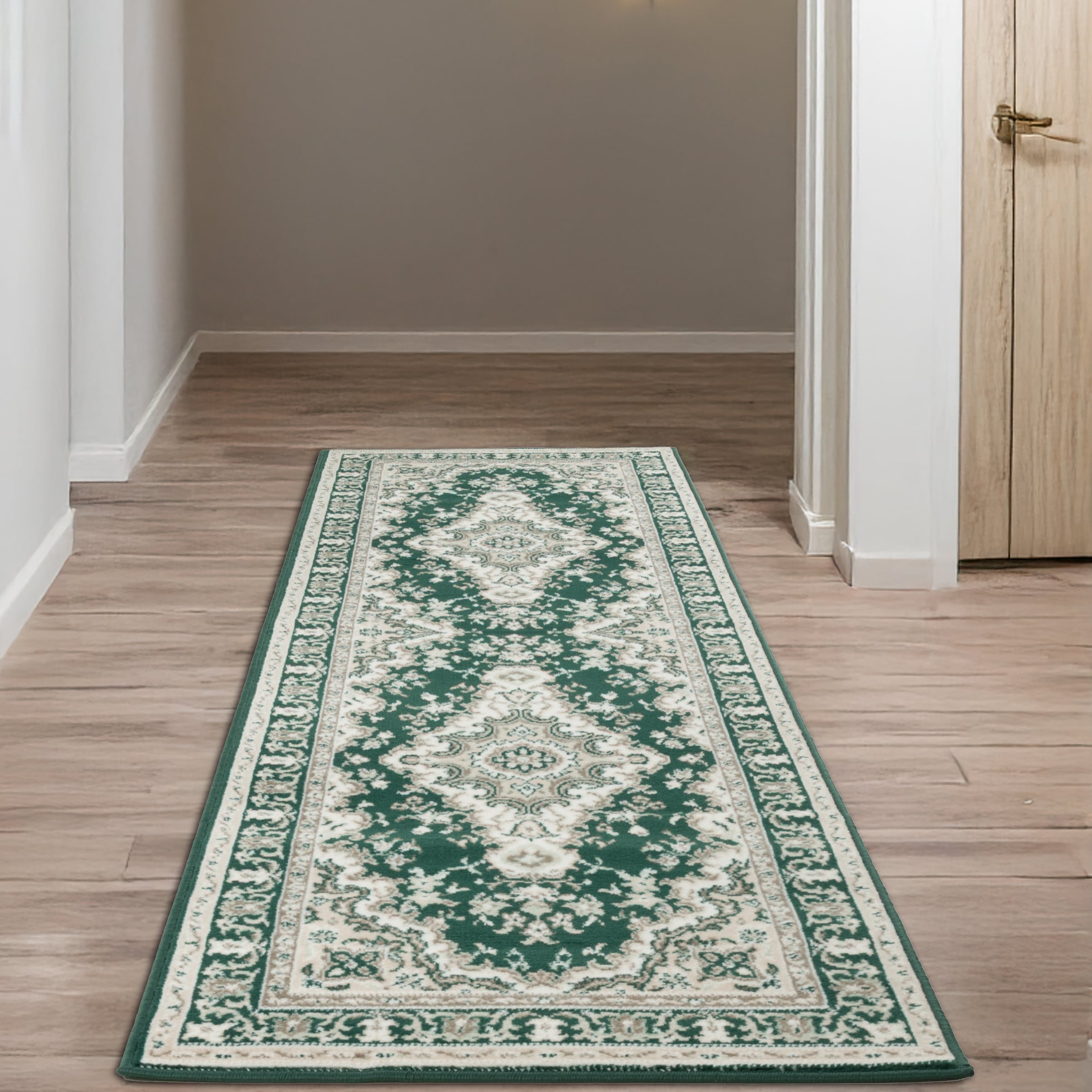 my home Läufer »Oriental, Made in Belgium« rechteckig 7 mm Höhe Läufer, Brücke, Kurzflor, Orient-Optik, mit Bordüre, gewebt